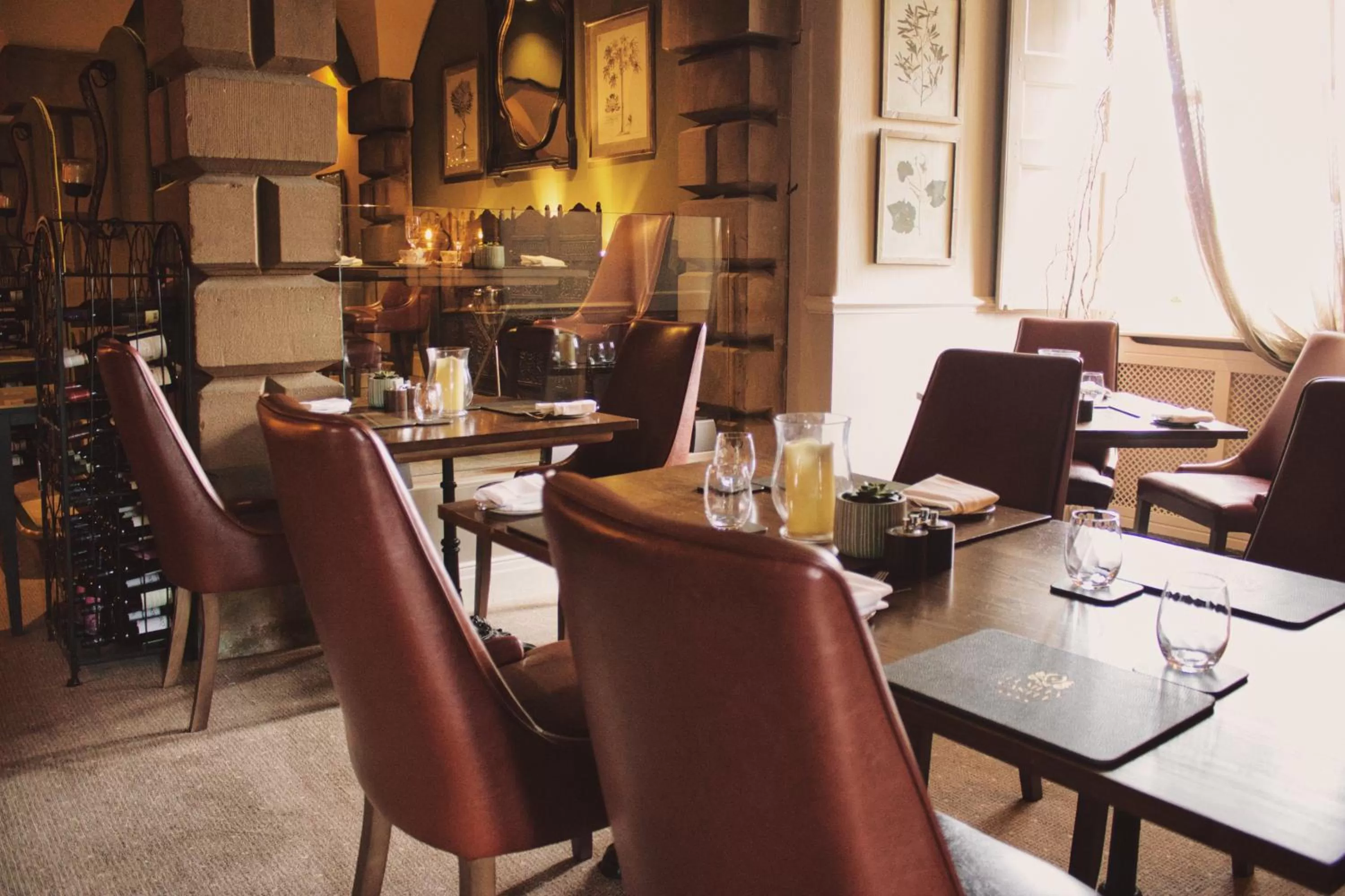 Restaurant/places to eat in Lumley Castle Hotel