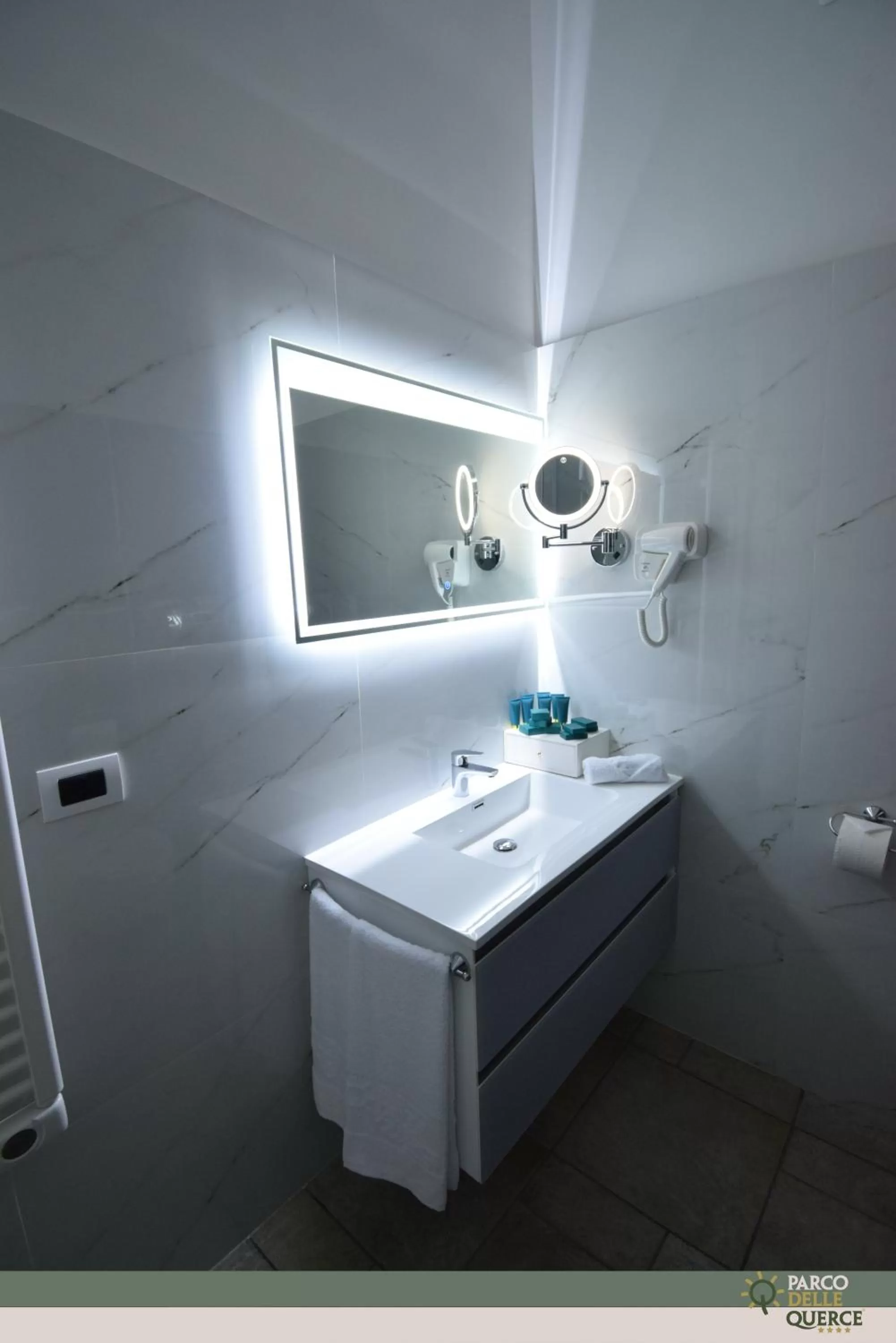 Bathroom in Hotel Parco delle Querce