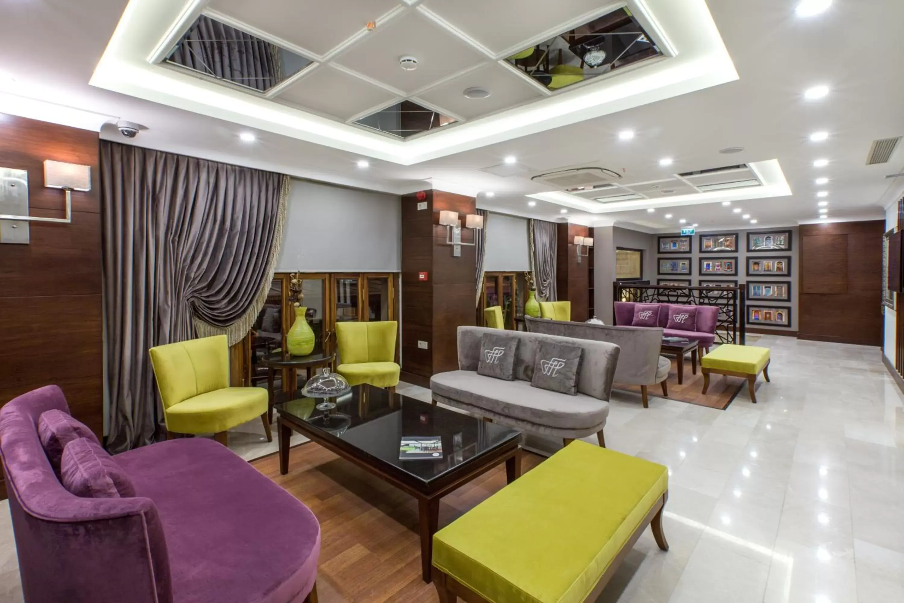 Communal lounge/ TV room, Lobby/Reception in Ferman Hilal Hotel-Special Category