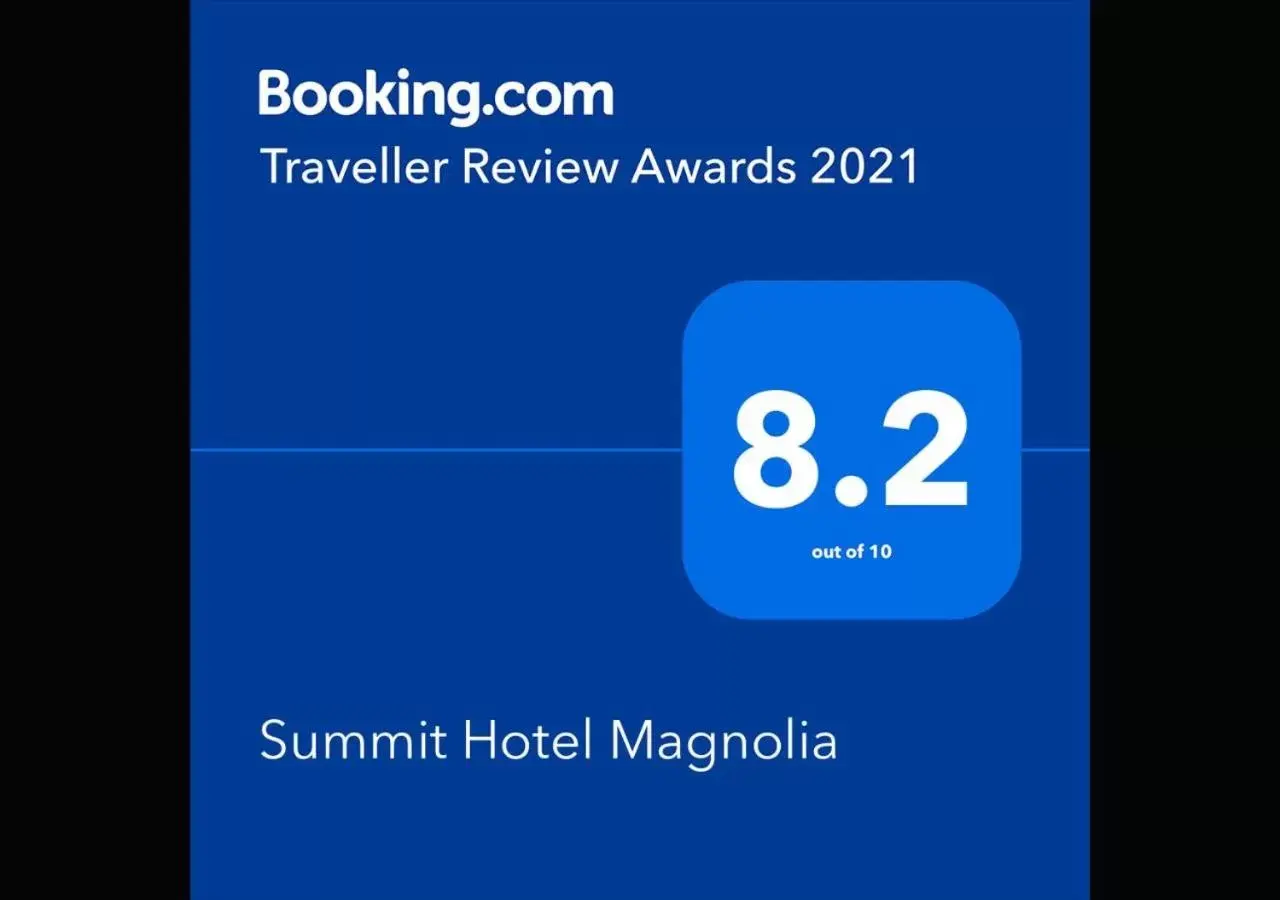 Certificate/Award, Logo/Certificate/Sign/Award in Summit Hotel Magnolia