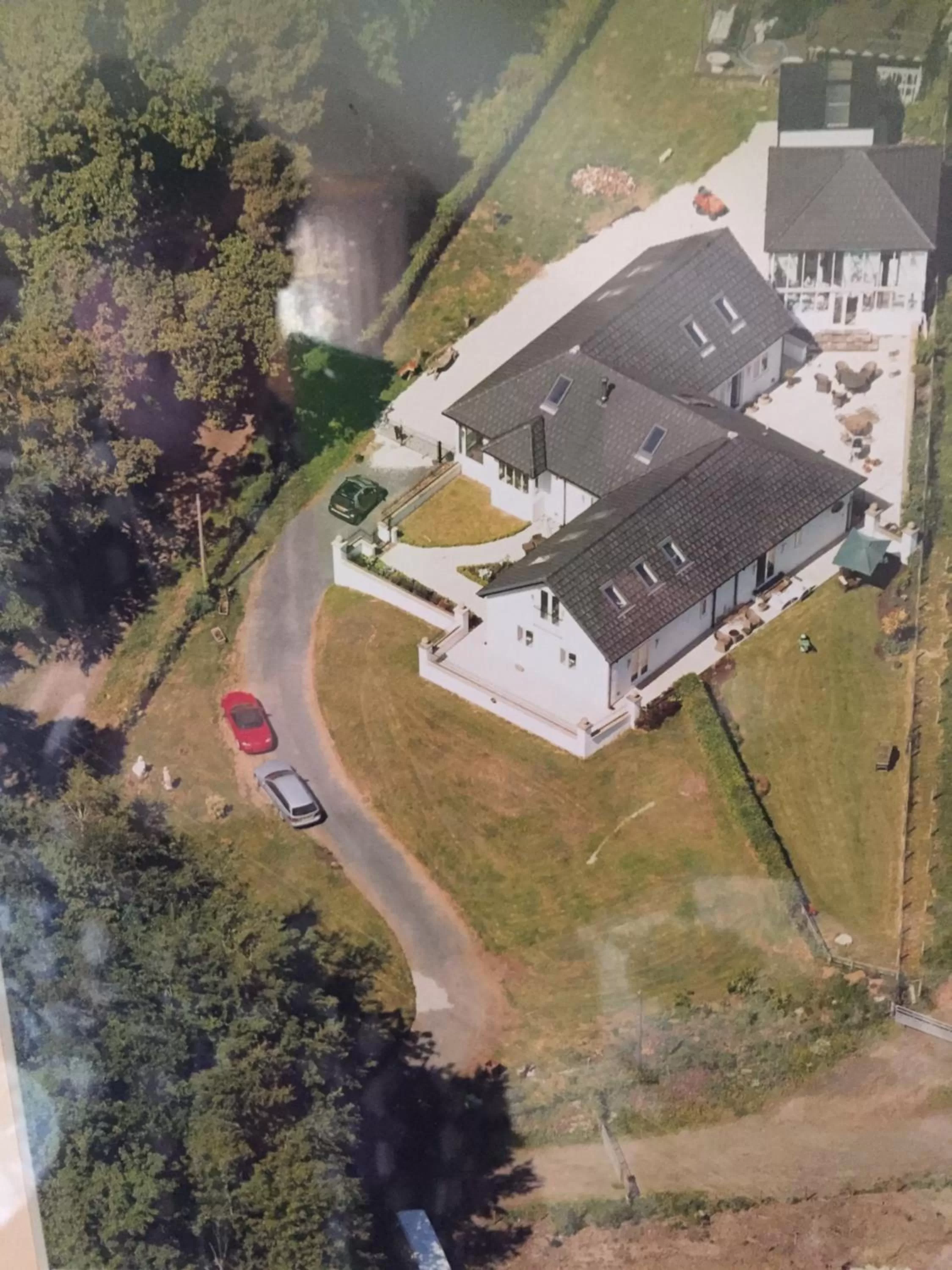 Bird's eye view, Bird's-eye View in Retreat at The Knowe Auchincruive Estate