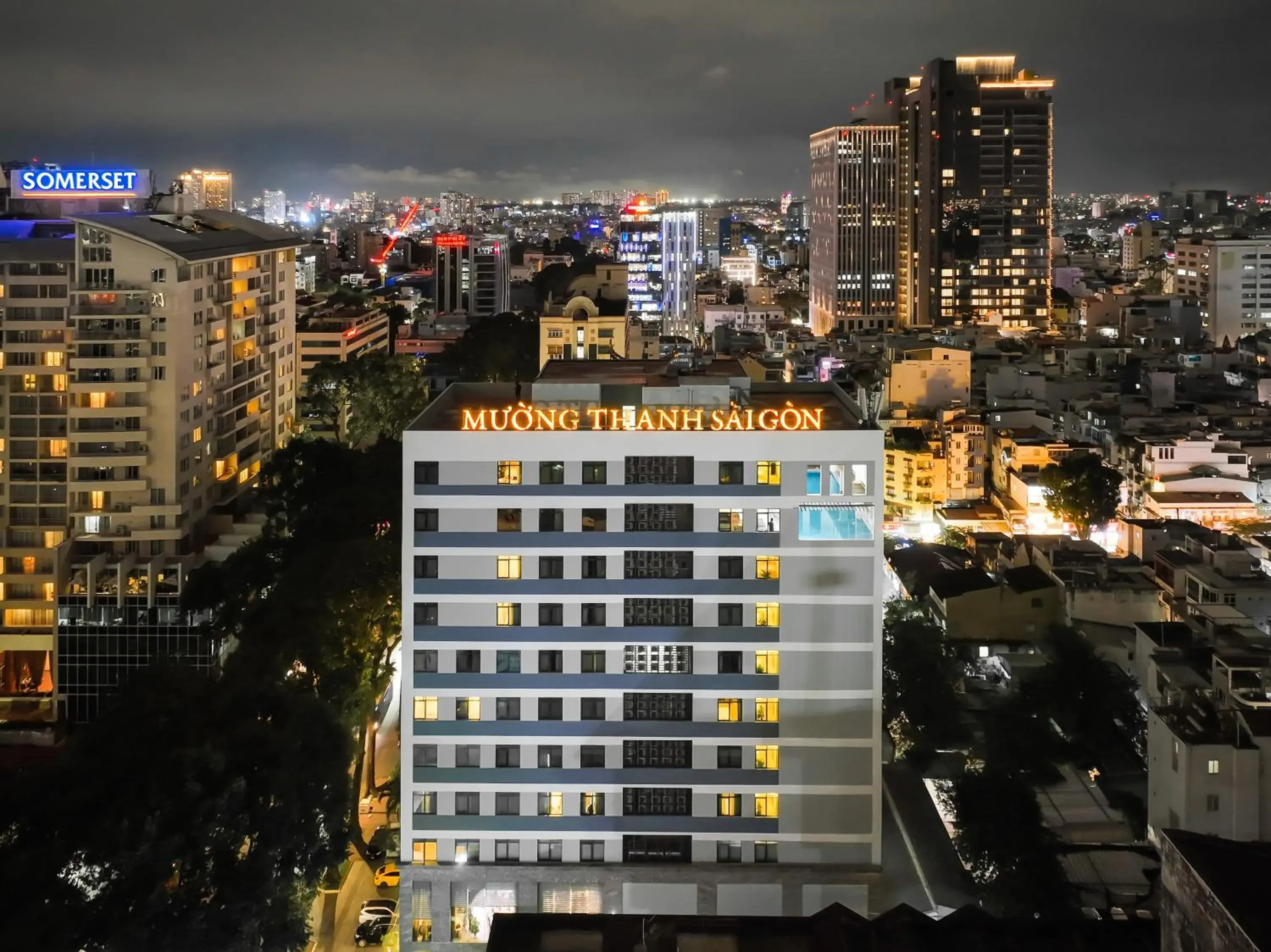 Property building in Muong Thanh Grand Saigon Centre Hotel