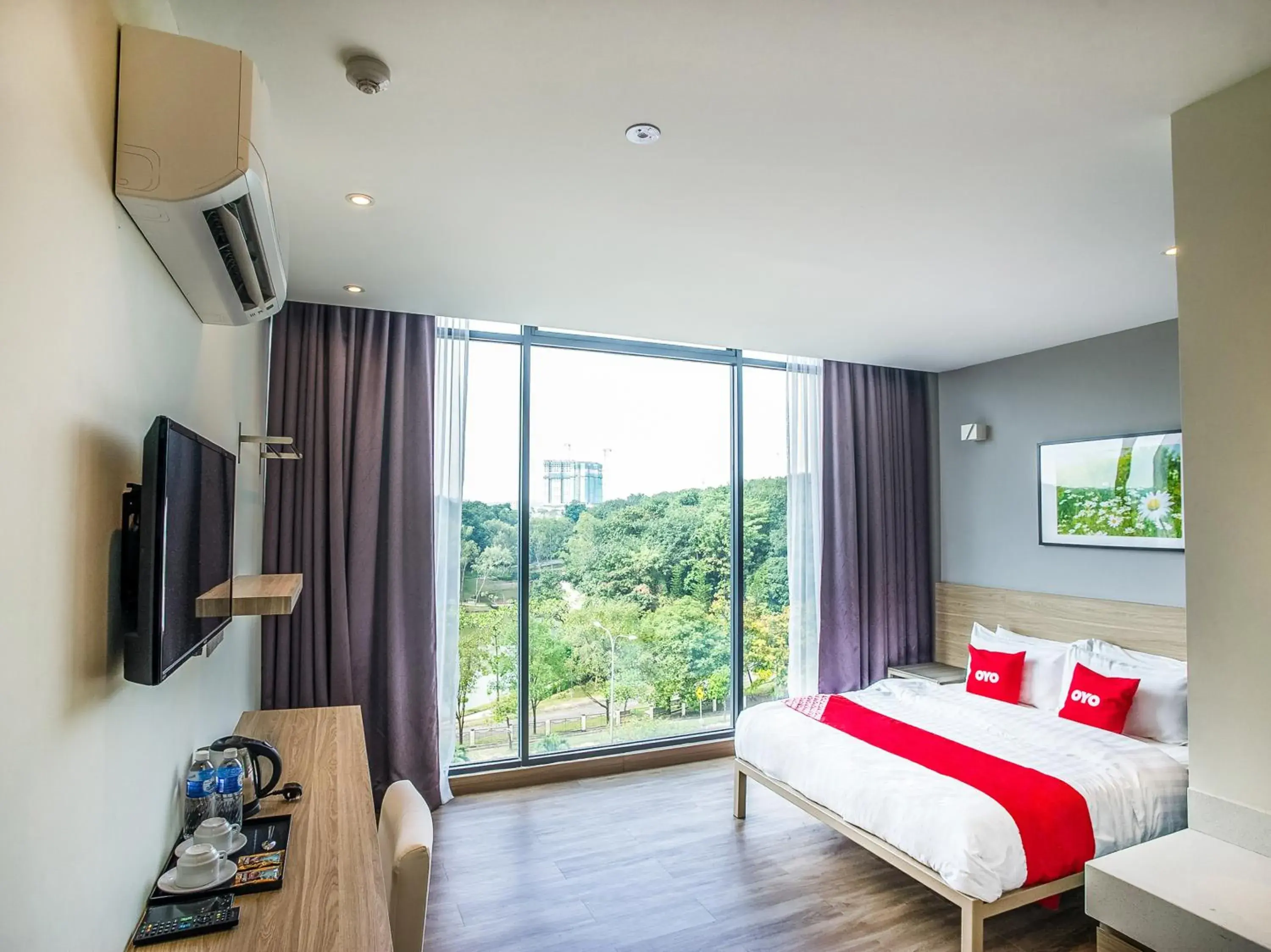 Bedroom in OYO 89576 Mokka Hotel