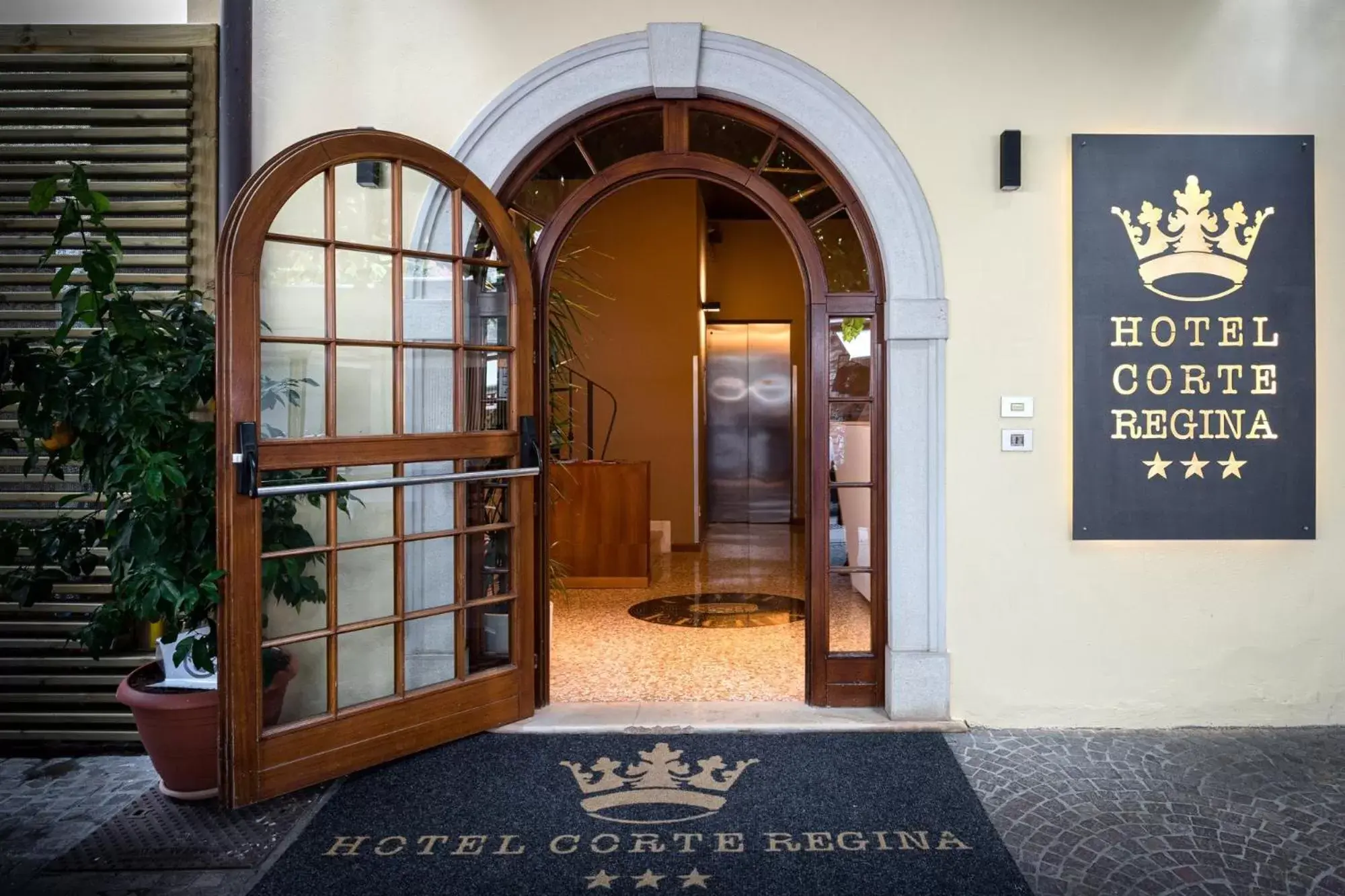 Facade/entrance in Hotel Corte Regina