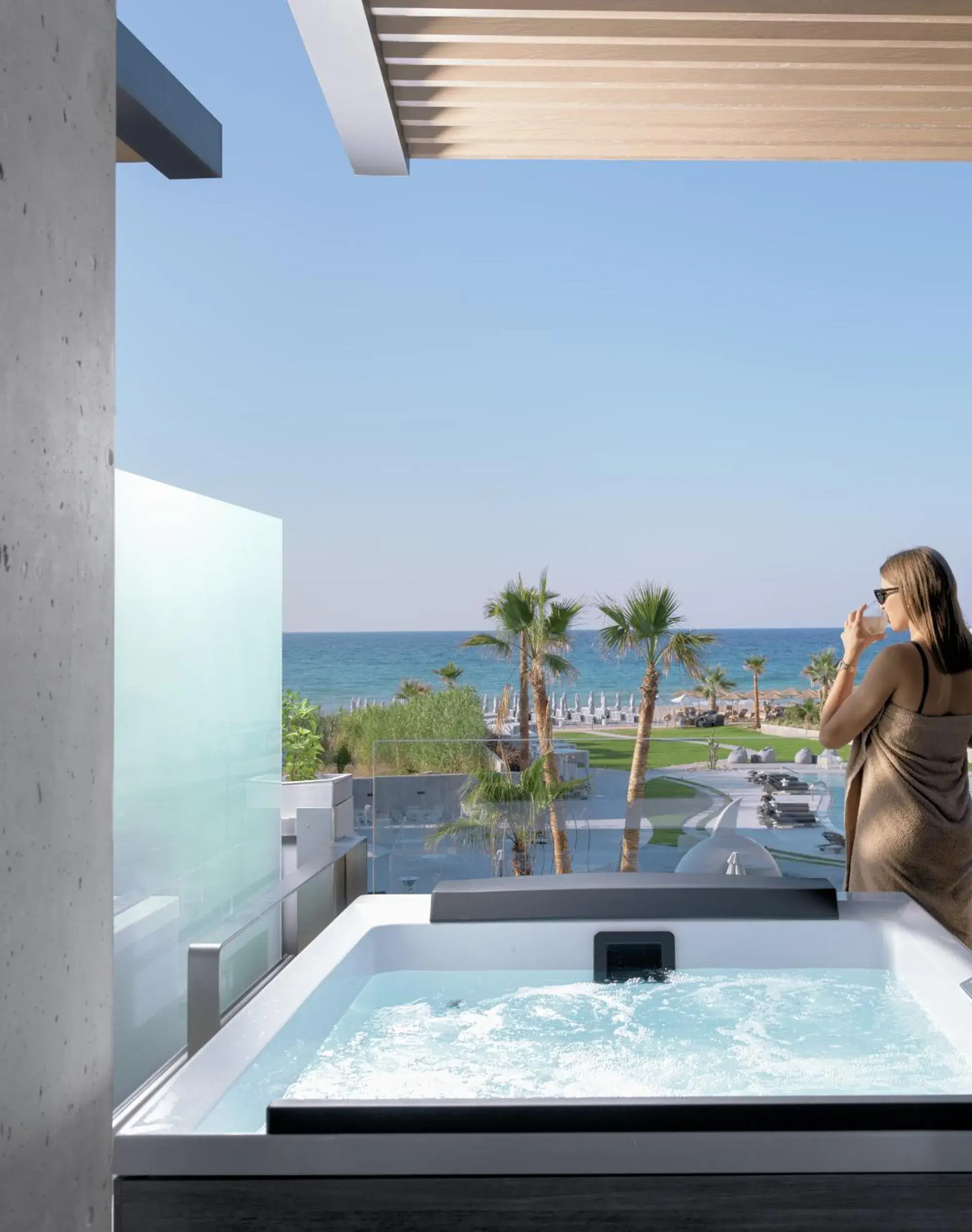 Hot Tub in Nautilux Rethymno by Mage Hotels