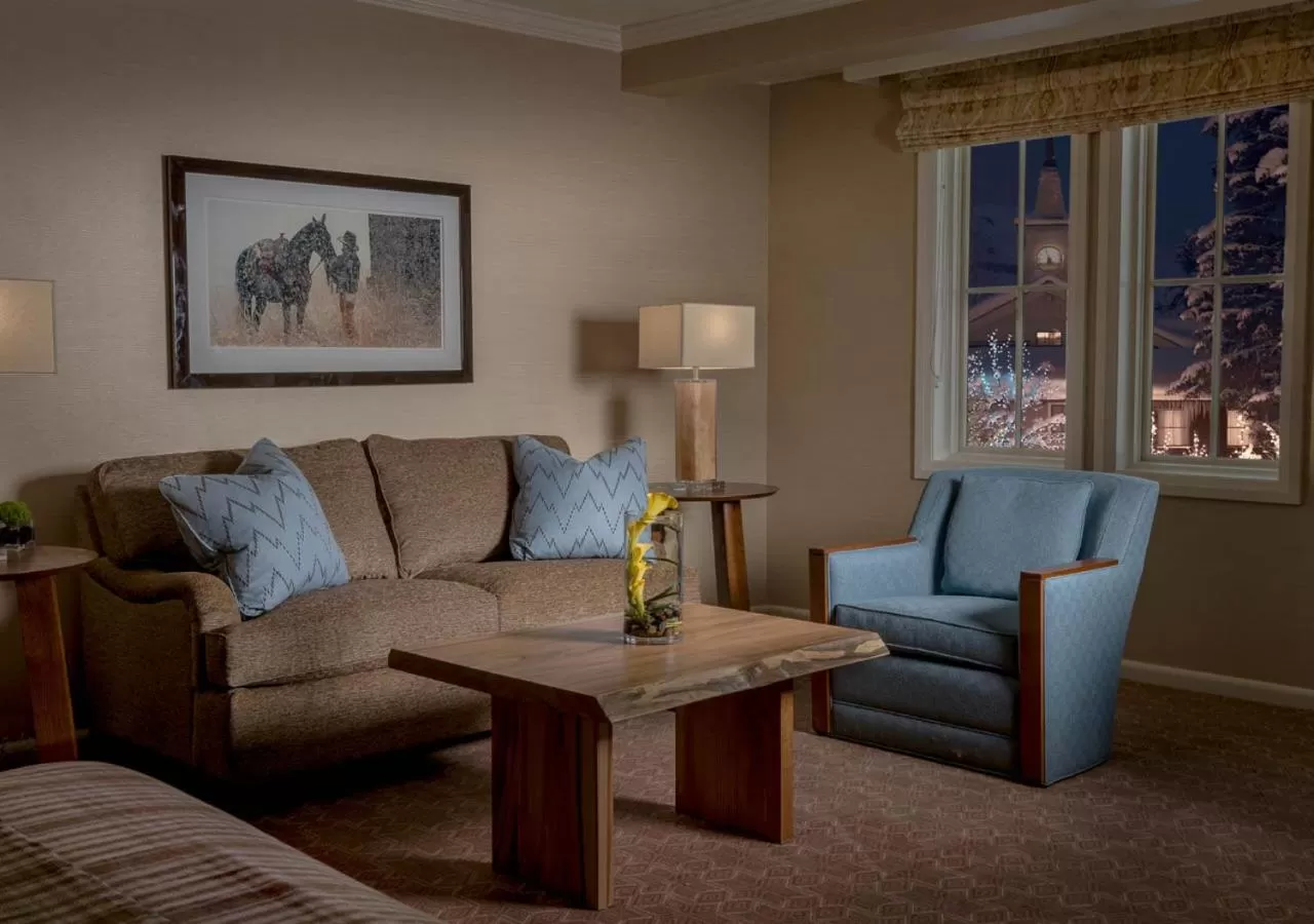 Seating area in Sun Valley Resort