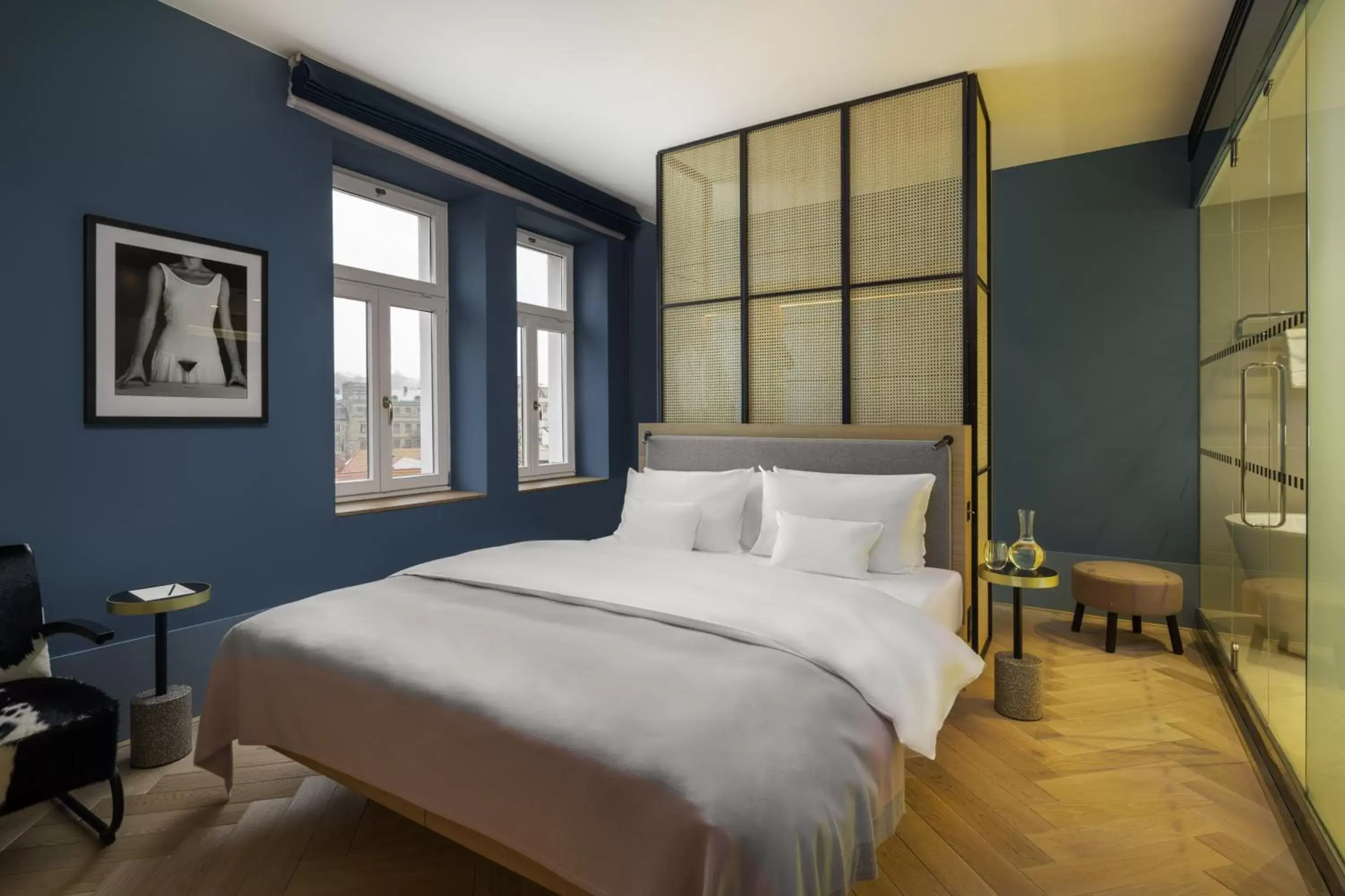 Bed in Maximilian Hotel Bed in Maximilian Hotel