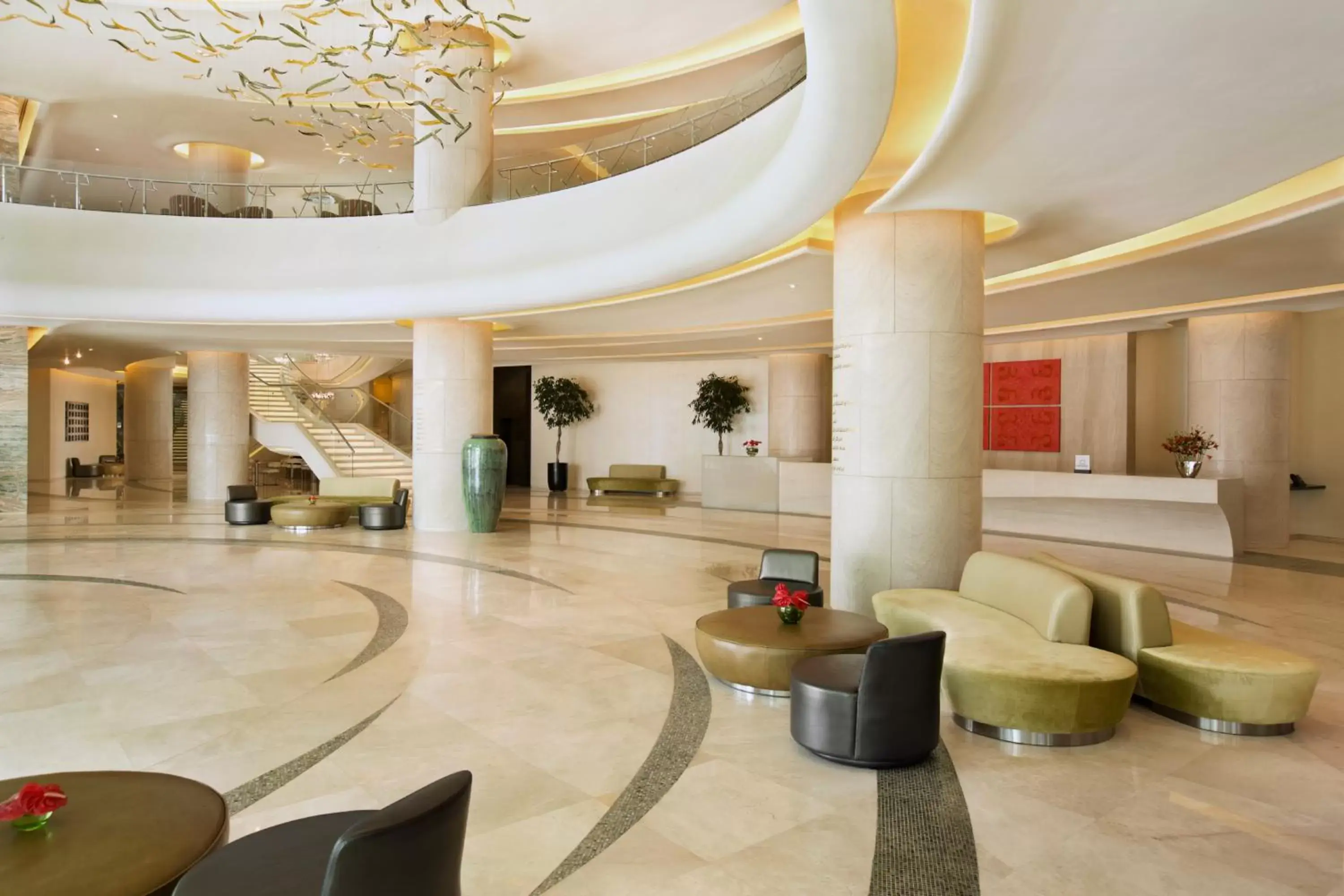 Lobby or reception, Lobby/Reception in Millennium Al Rawdah Hotel