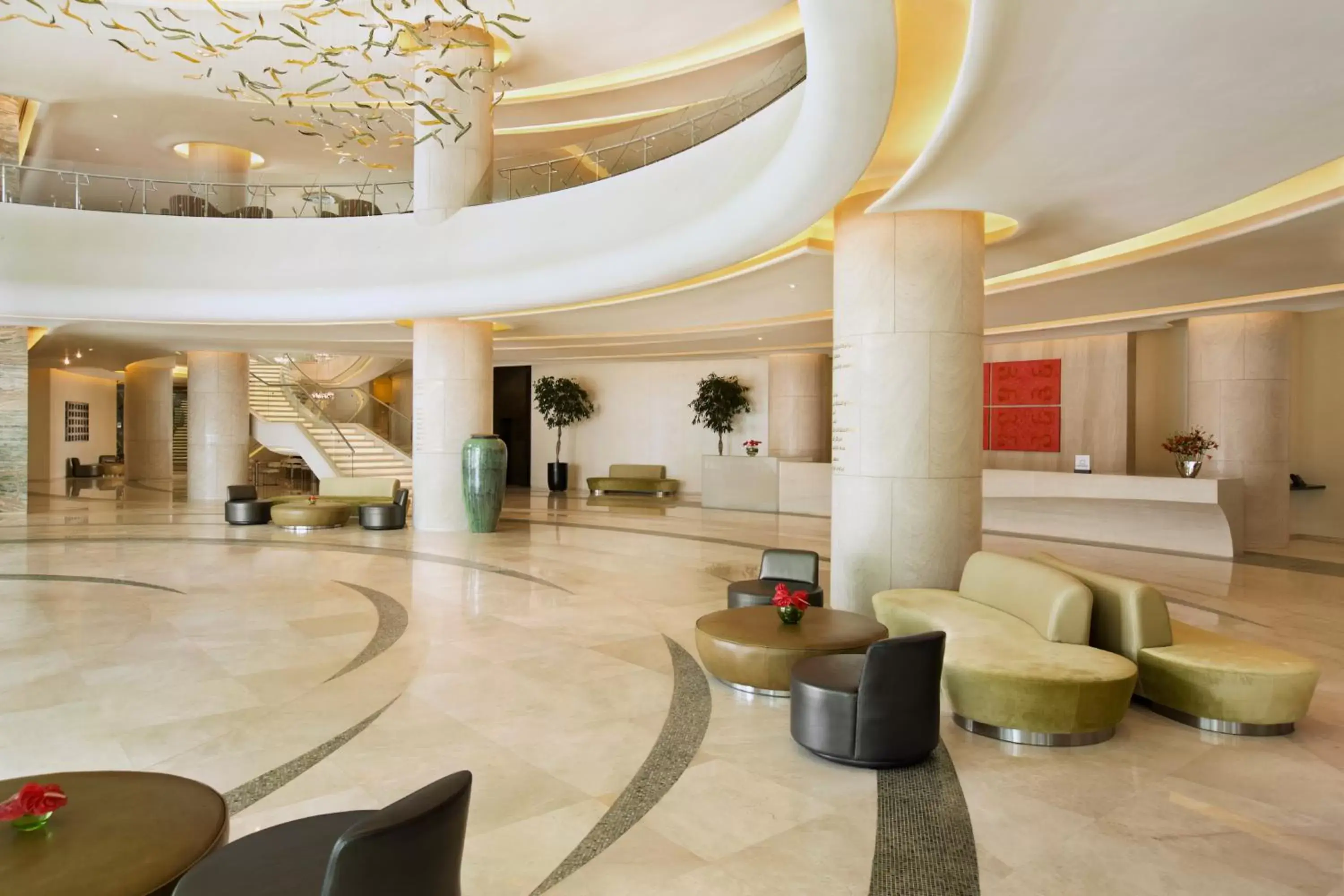 Lobby or reception in Millennium Al Rawdah Hotel Lobby or reception in Millennium Al Rawdah Hotel