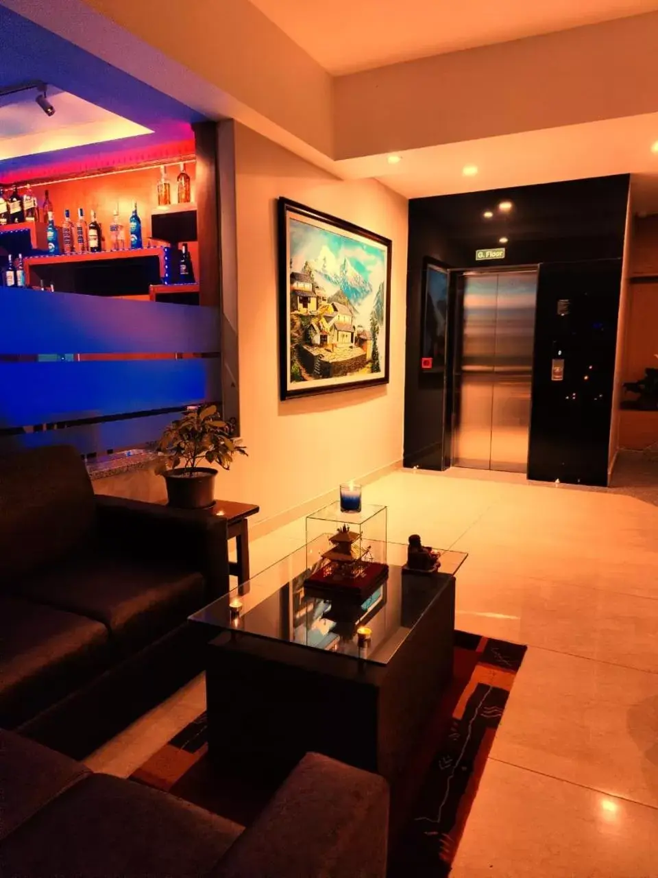 Lobby or reception in Hotel Krishna Kathmandu Lobby or reception in Hotel Krishna Kathmandu