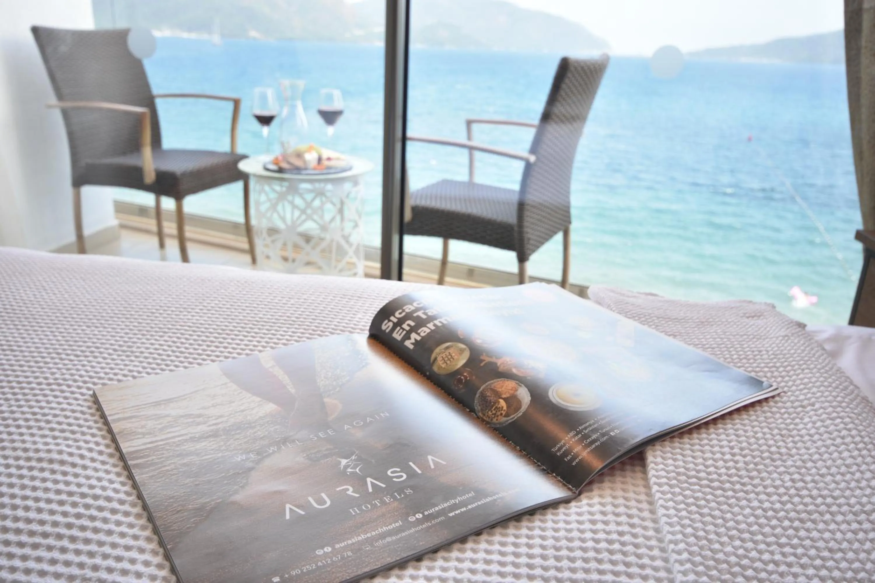 Sea view in Aurasia Beach Hotel