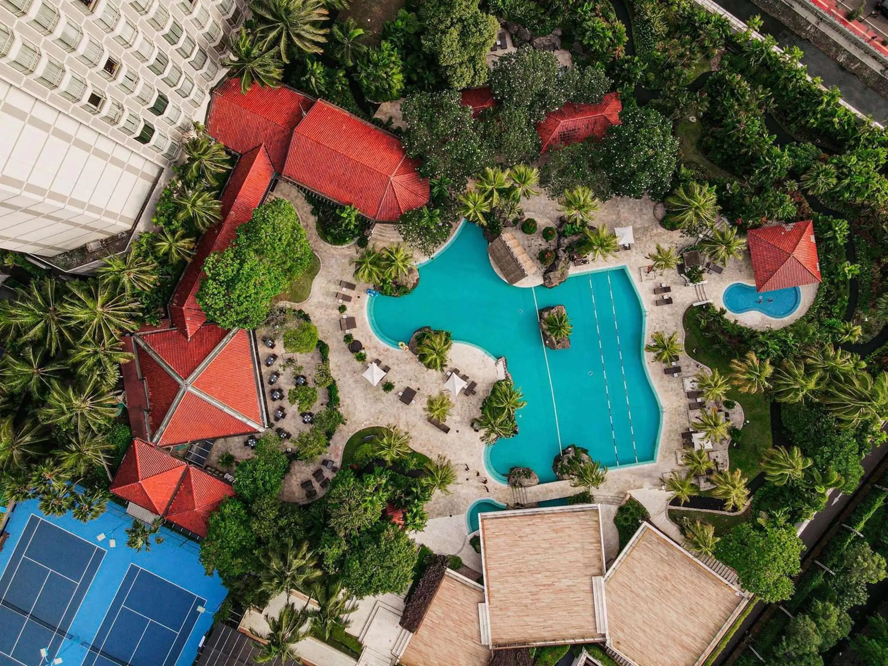 Property building, Bird's-eye View in Grand Hyatt Jakarta