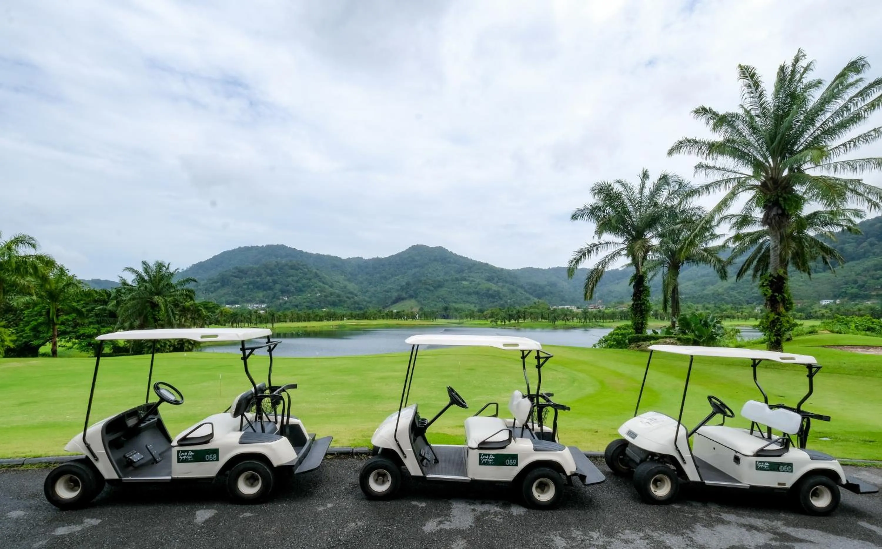 Golfcourse in Tinidee Golf Resort Phuket