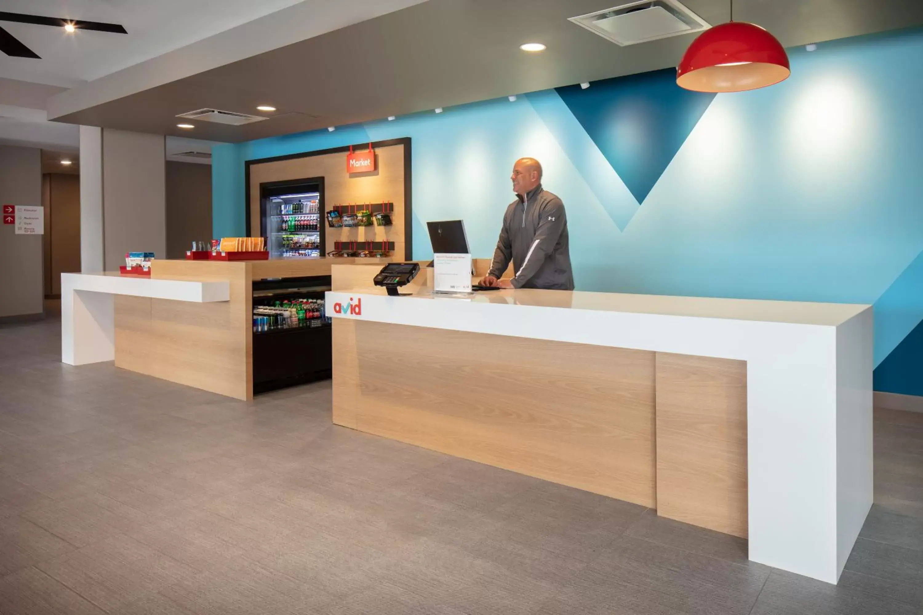 Property building, Lobby/Reception in avid hotels - Madison - Monona, an IHG Hotel