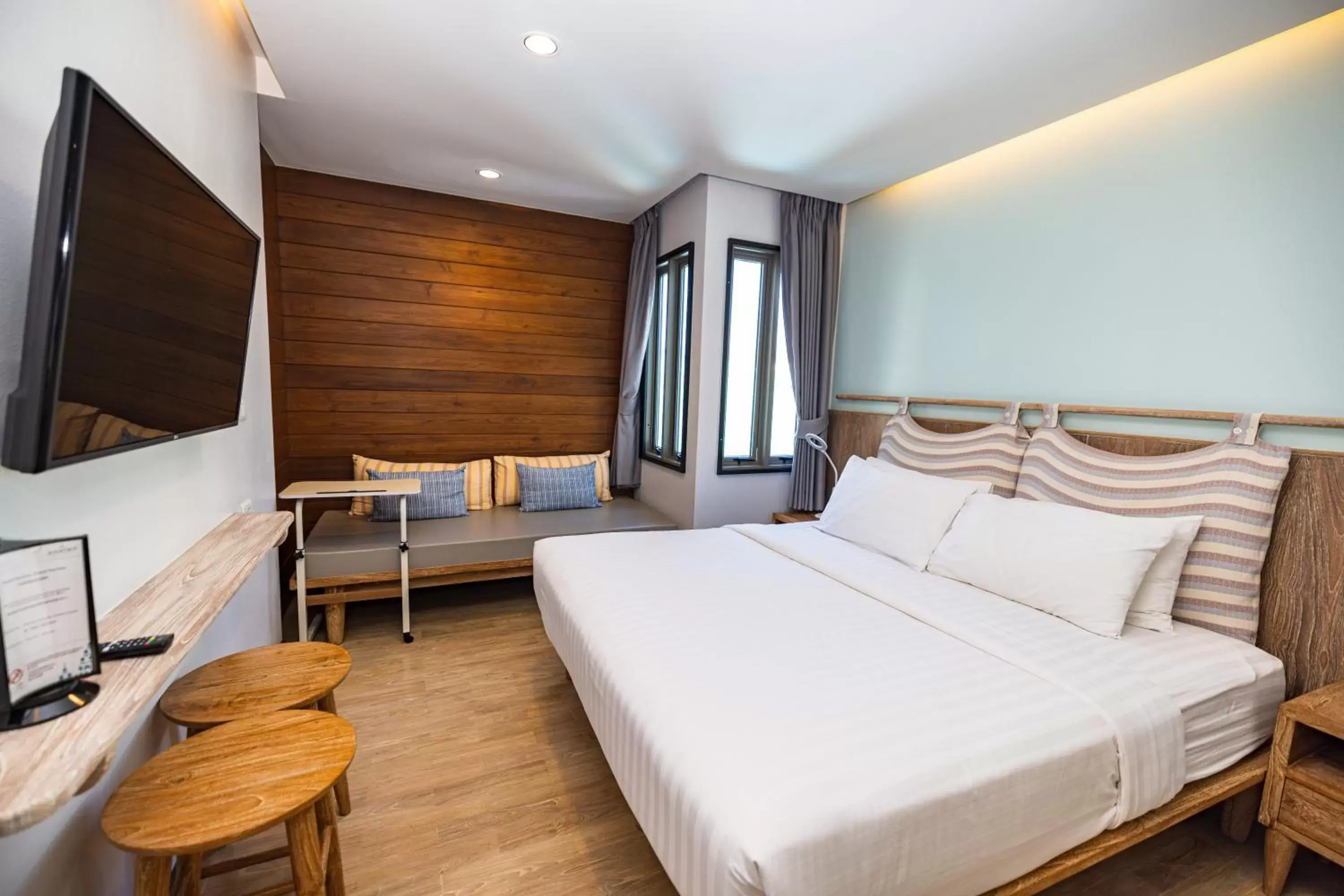 TV and multimedia, Bed in Pastell Oldtown Chiang Mai SHA Extra Plus