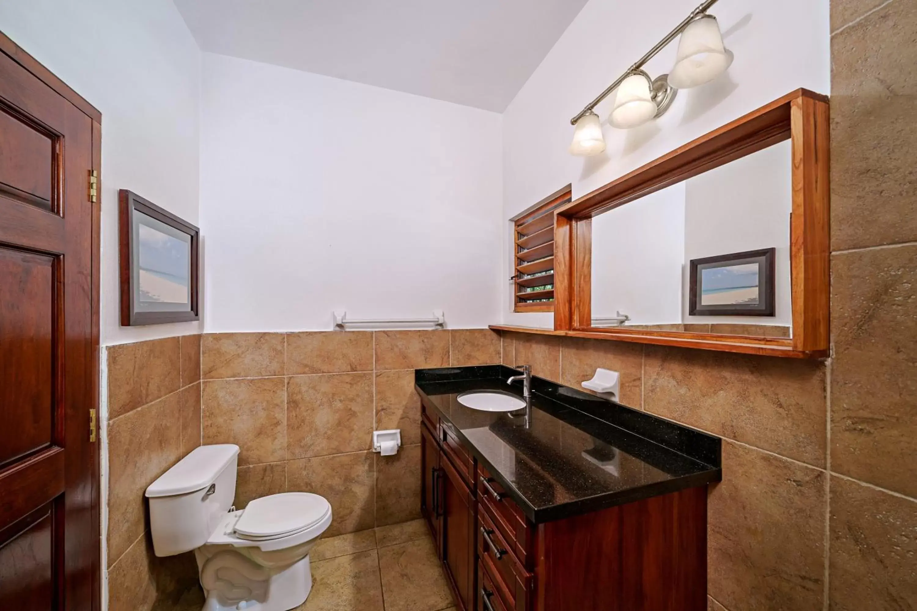 Bathroom in Beach House Condos, Negril