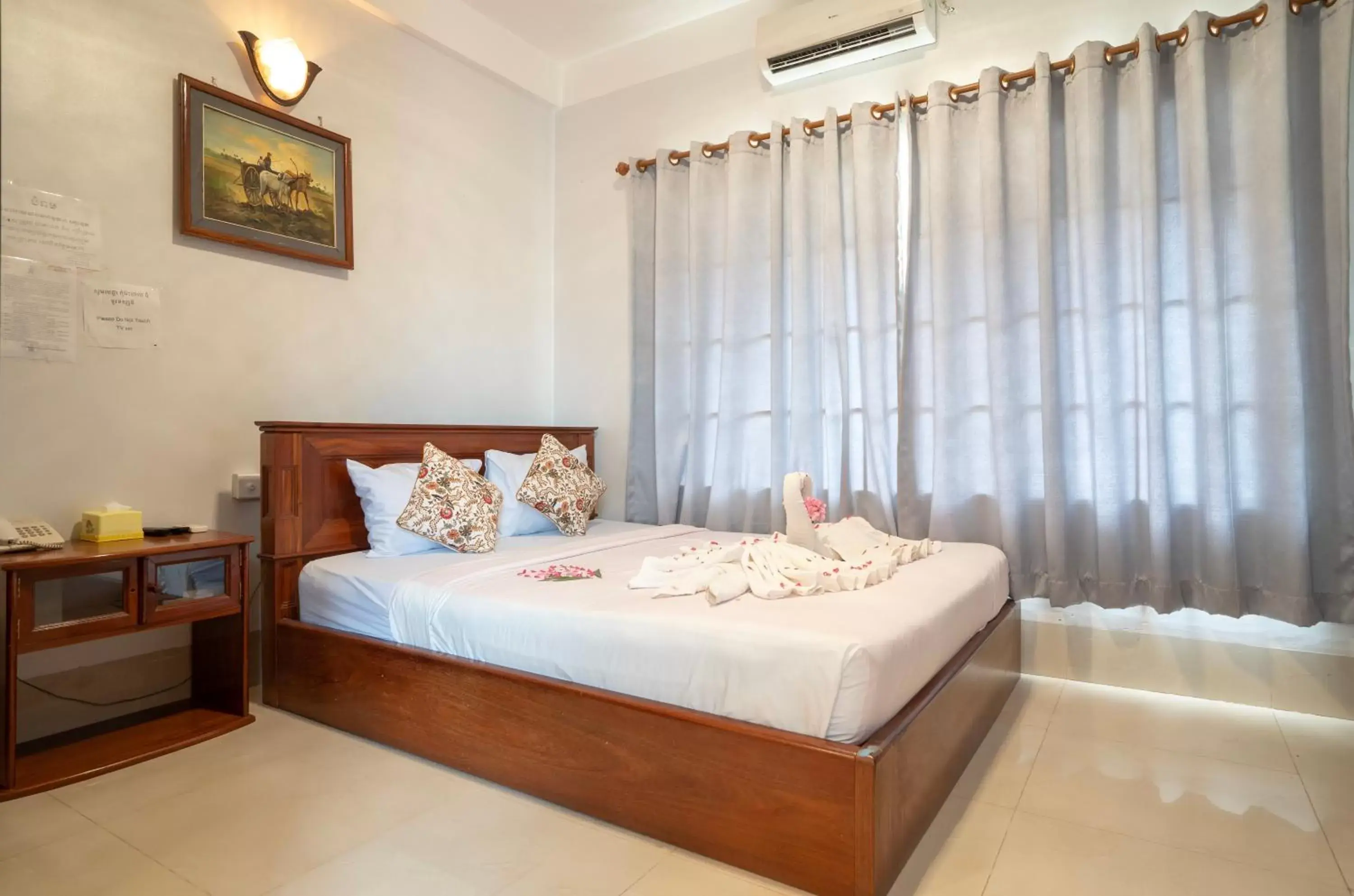 Guests, Bed in Siem Reap Riverside Hotel