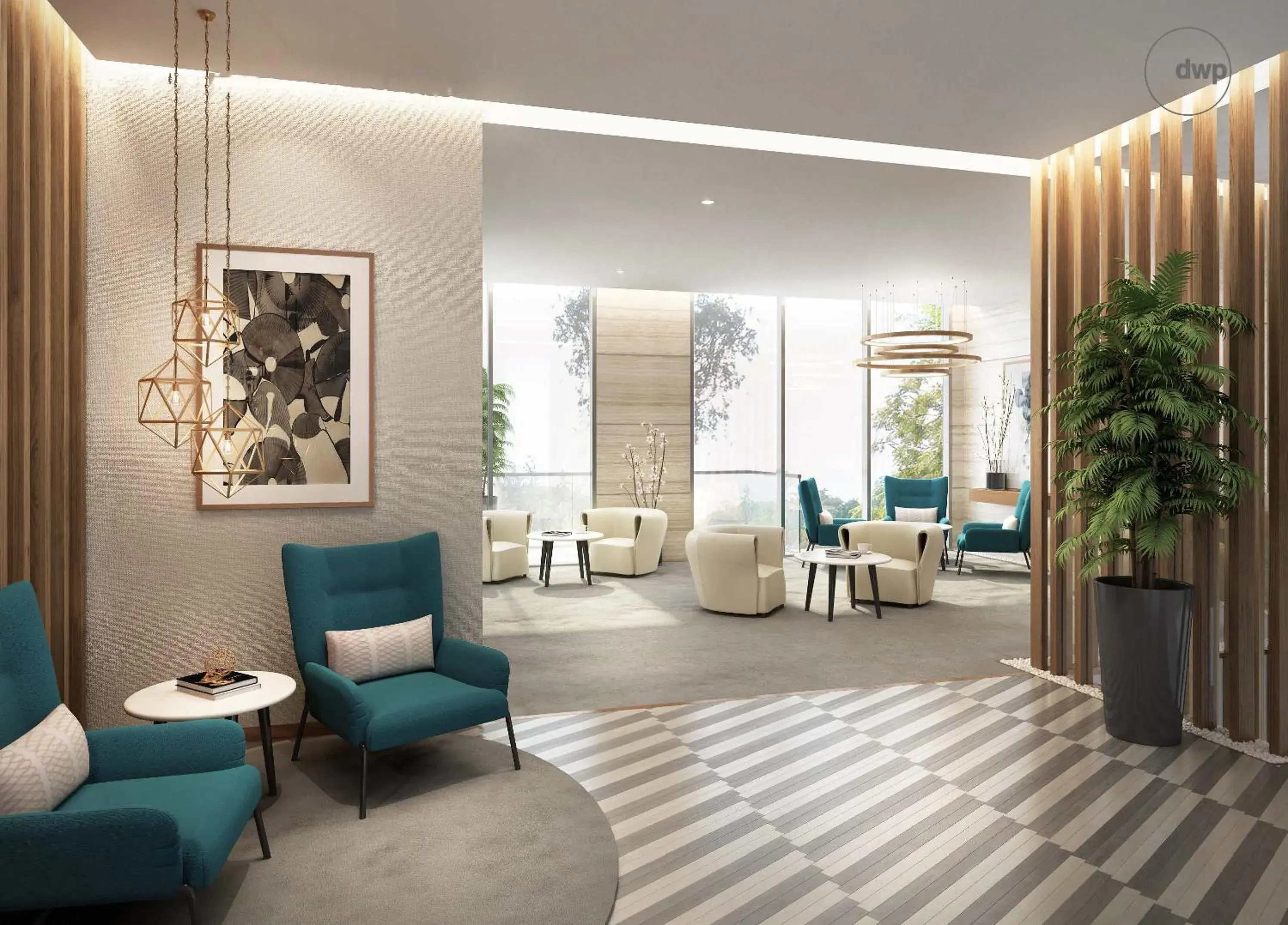 Lobby or reception, Seating Area in Millennium Executive Apartments Mont Rose