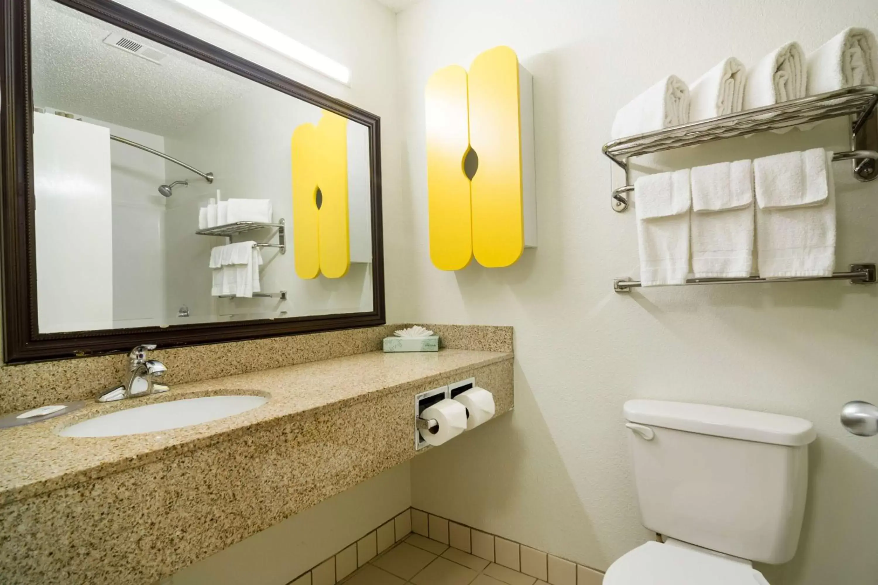 Bathroom in Studio 6-Plano, TX - Dallas - Plano Medical Center