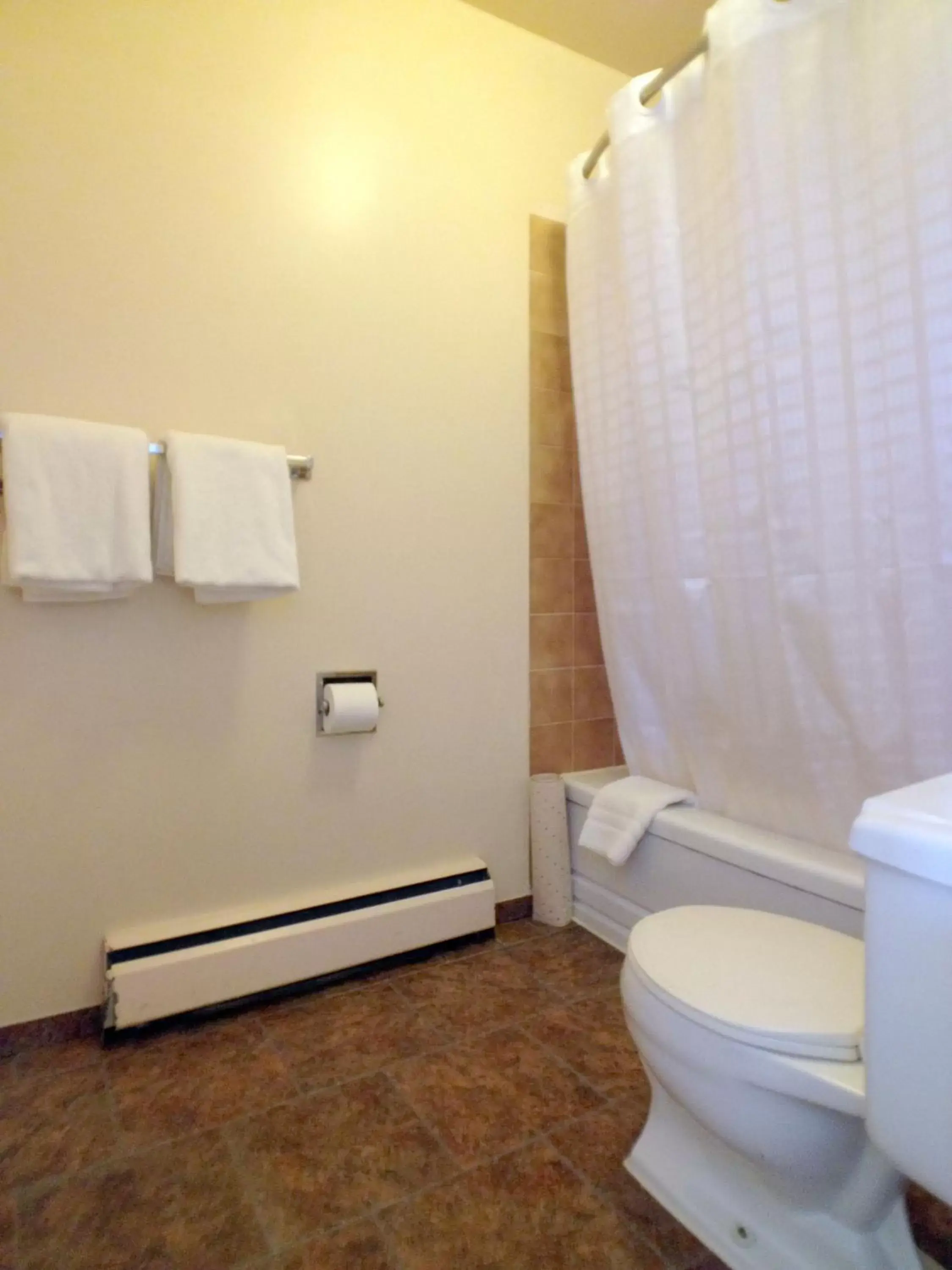 Bathroom in Galaxy Motel