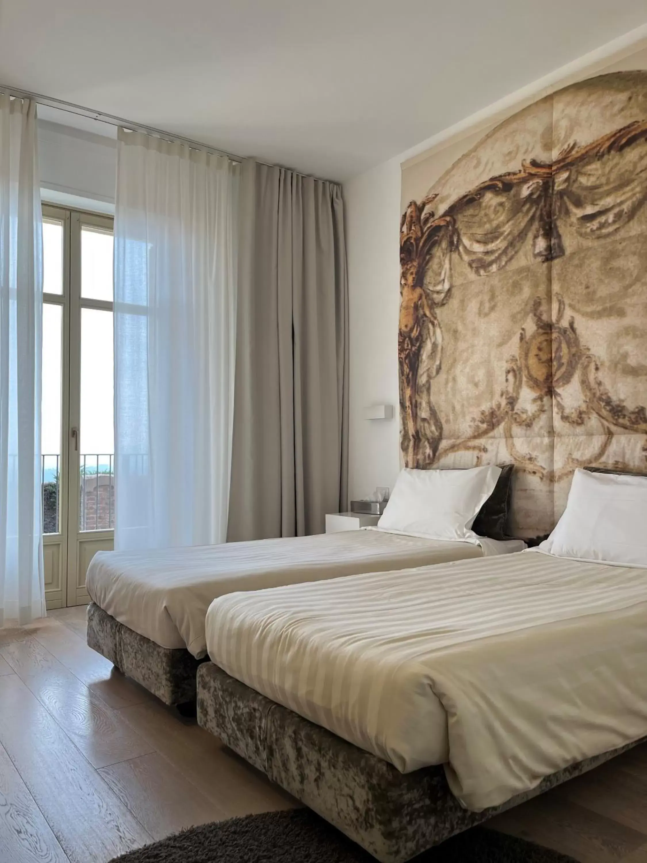 Bedroom, Bed in Hotel Castello di Santa Vittoria