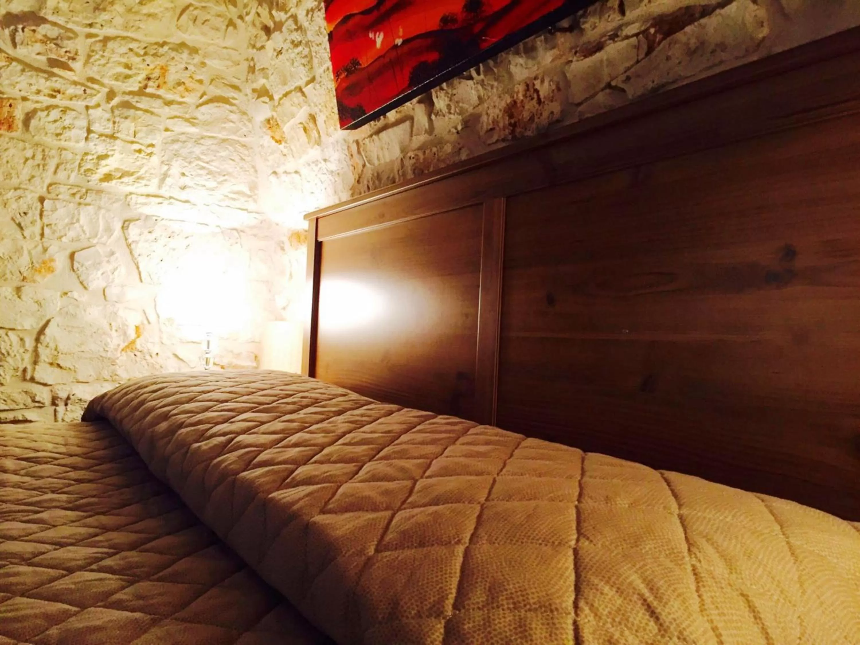 Decorative detail, Bed in La Rosa Blu 2