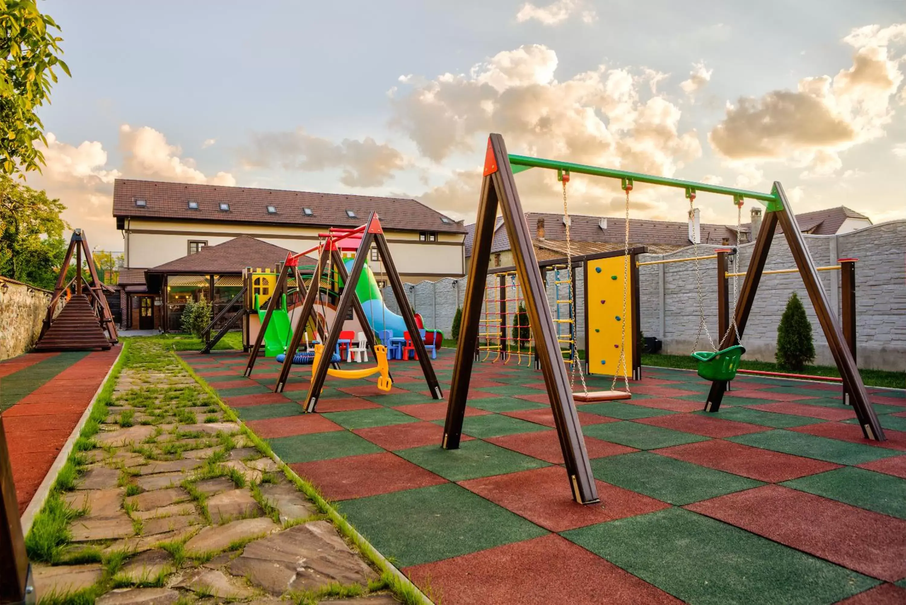 Children play ground, Children's Play Area in Conacul Ambient