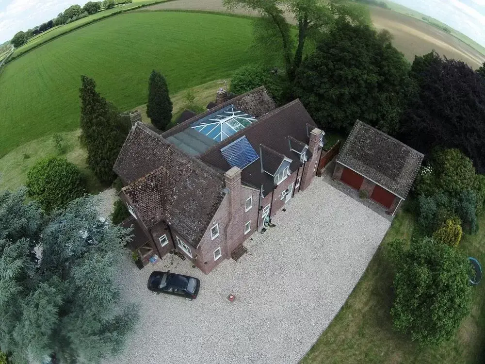 Bird's eye view, Bird's-eye View in B&B Dorwyn Manor