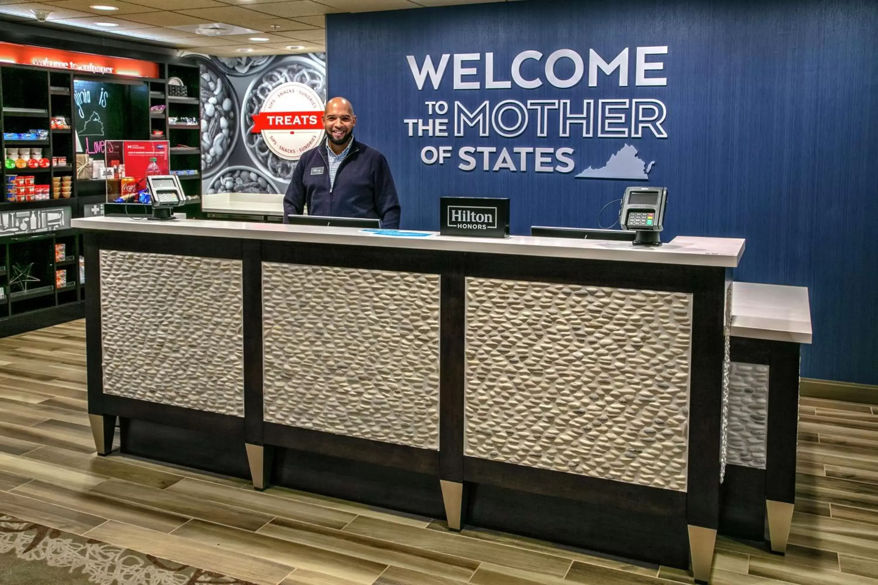 Lobby or reception in Hampton Inn & Suites Culpeper