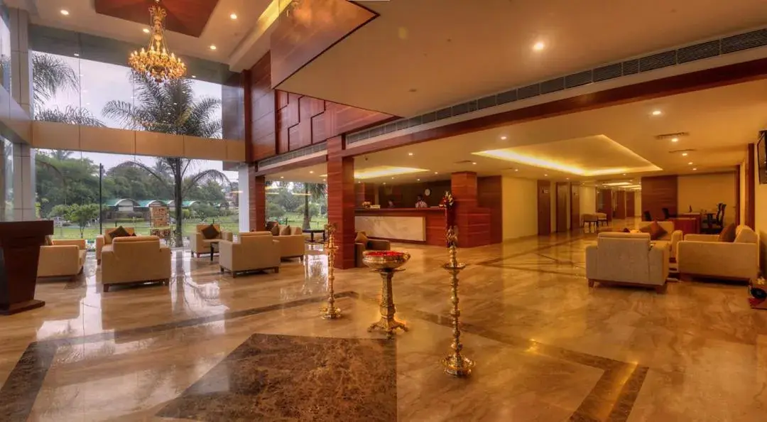 Lobby or reception in Hotel Le Ruchi The Prince Lobby or reception in Hotel Le Ruchi The Prince