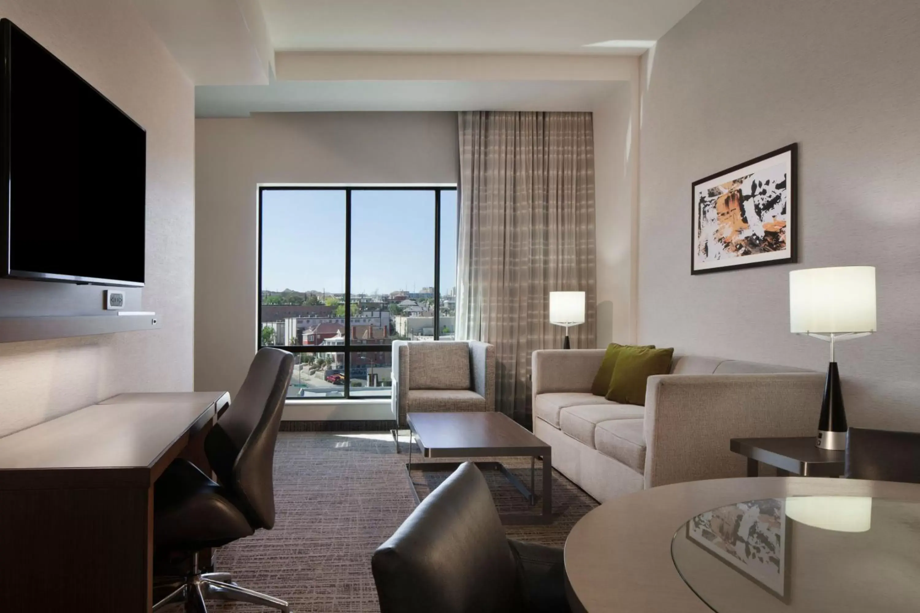 Living room, Seating Area in Courtyard By Marriott El Paso Downtown/Convention Center