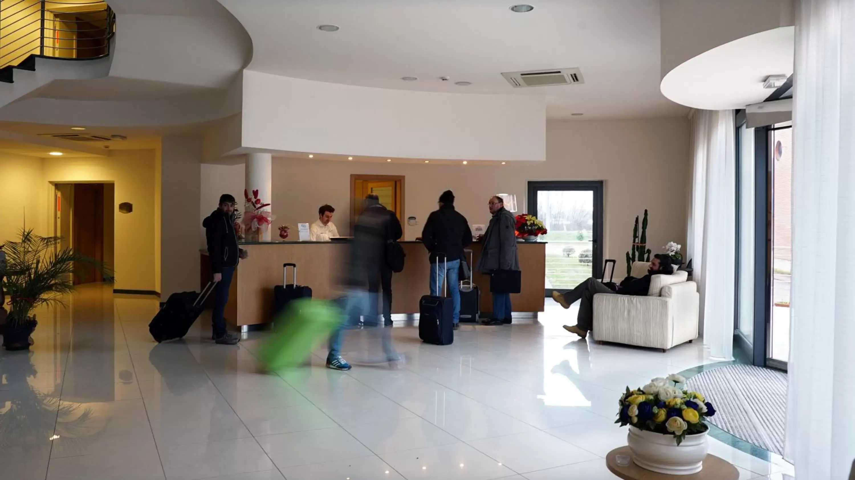 Lobby or reception in Garden Hotel