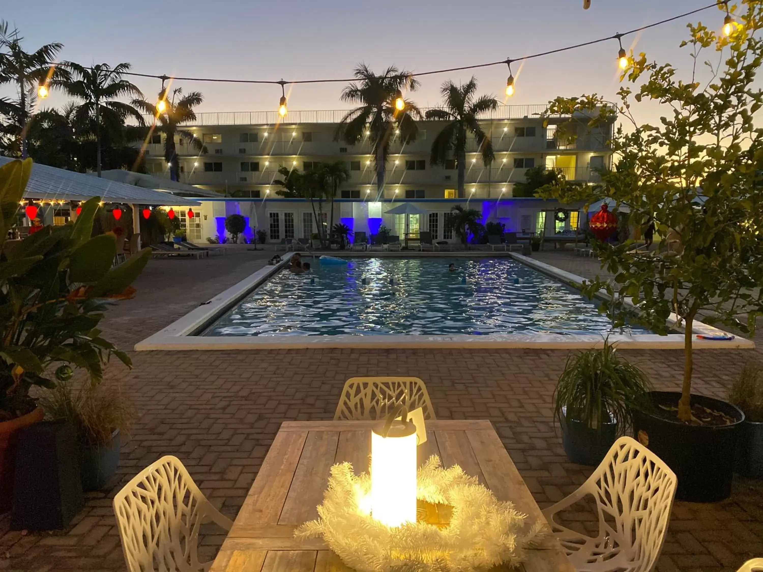 Pool view in Skipjack Resort & Marina