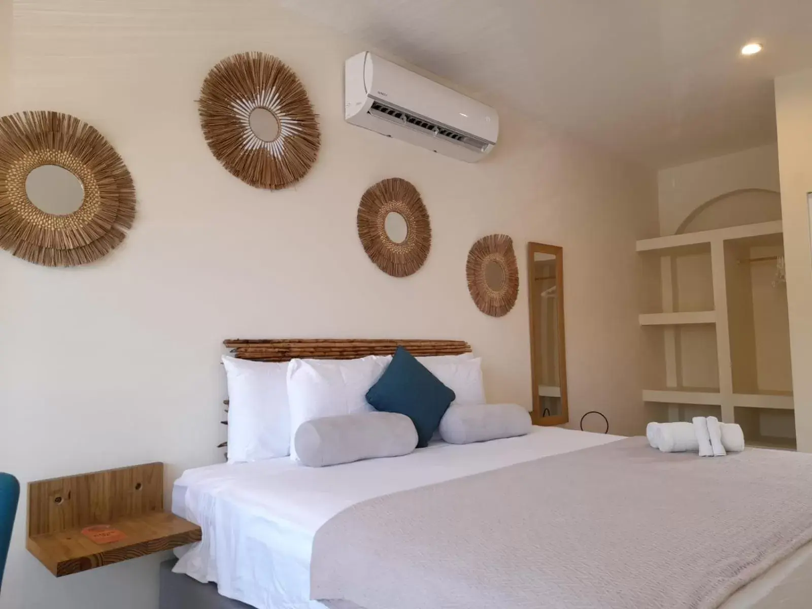 Bed in Zulu Surf Hotel Tamarindo