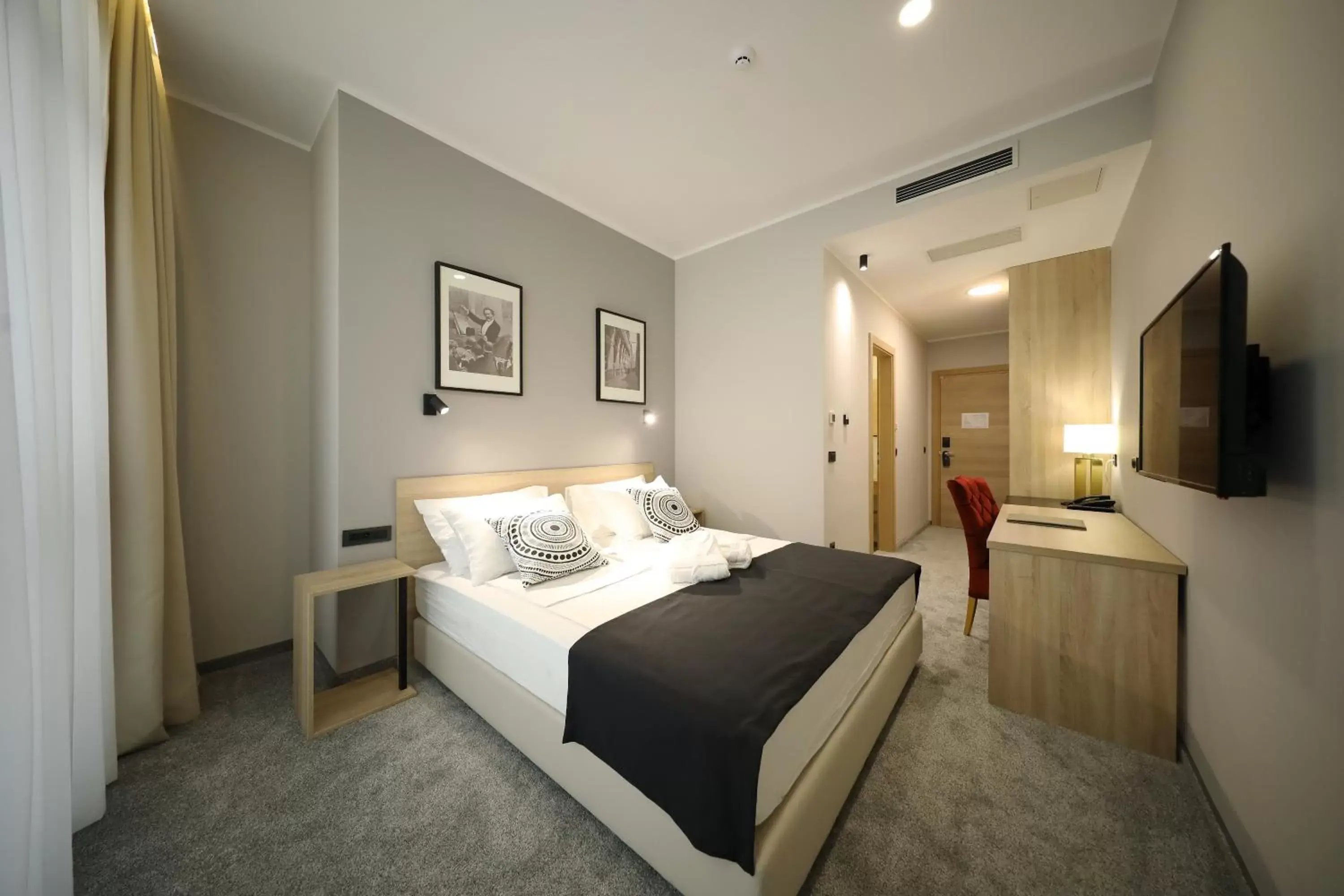 Bed in Teatro Verdi Boutique Hotel Bed in Teatro Verdi Boutique Hotel