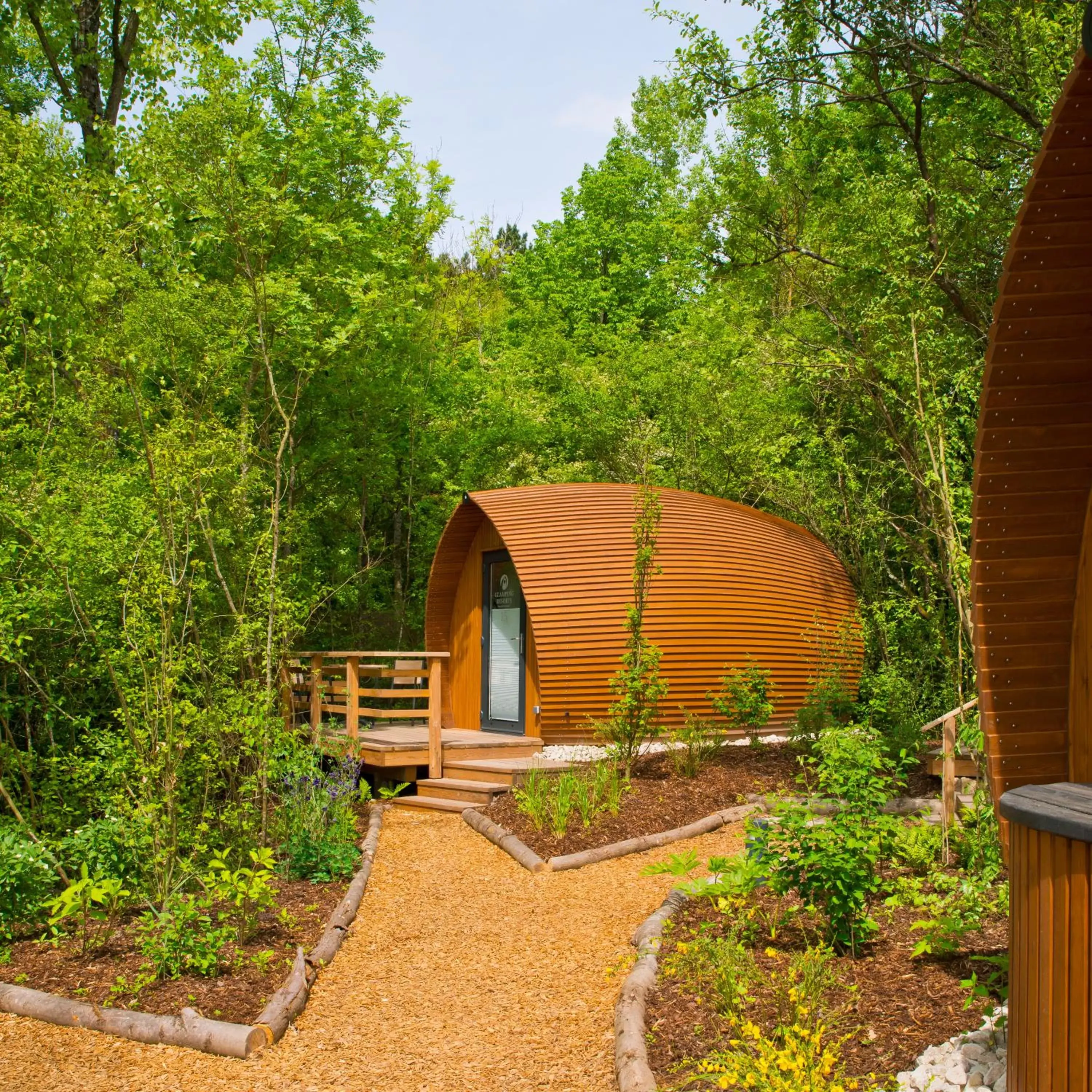 Property Building in Glamping Resort Biosphäre Bliesgau