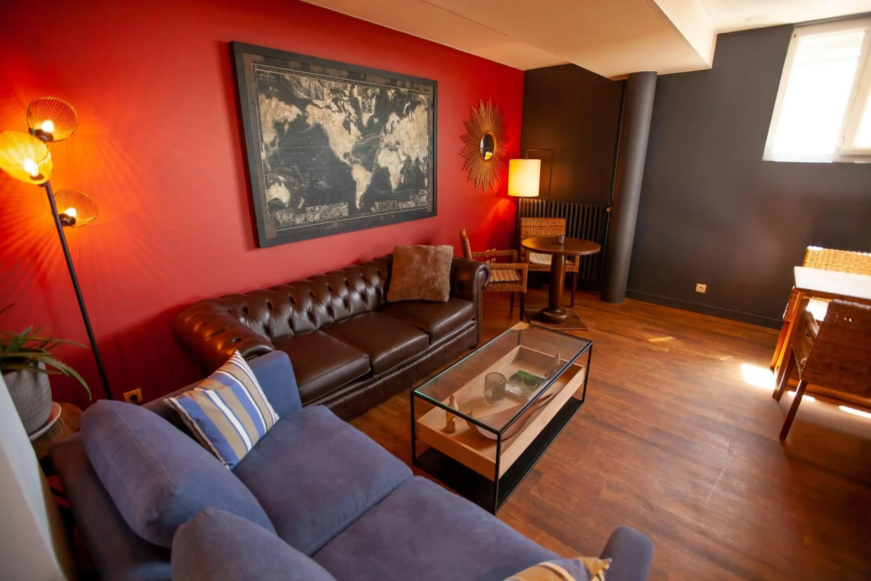 Living room, Seating Area in Hôtel des Isles