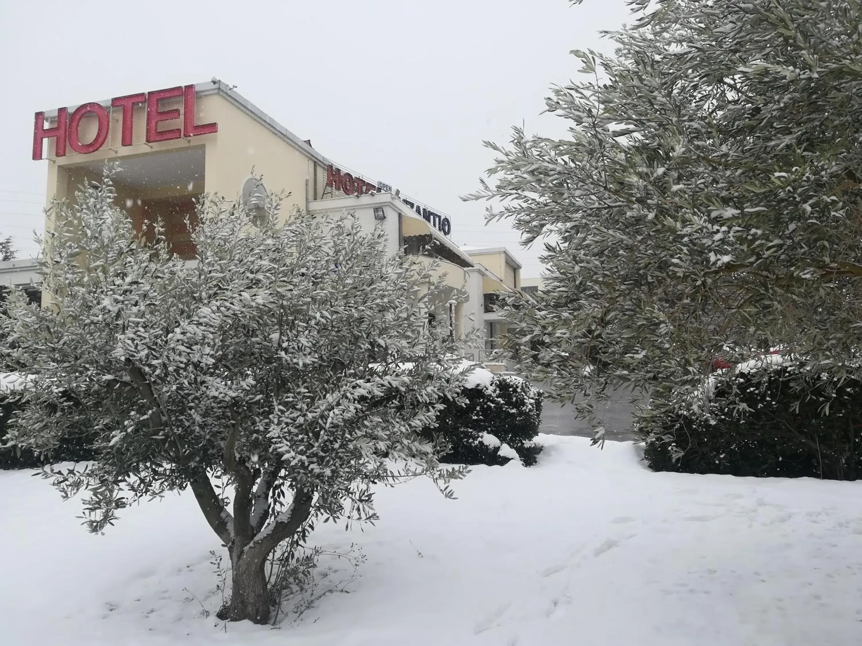 Garden, Property Building in Byzantio Hotel