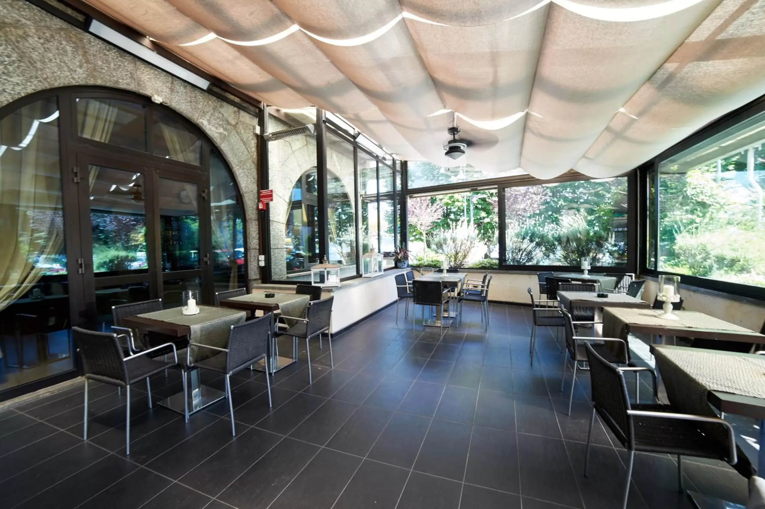 Balcony/Terrace, Restaurant/Places to Eat in Hotel Giardino