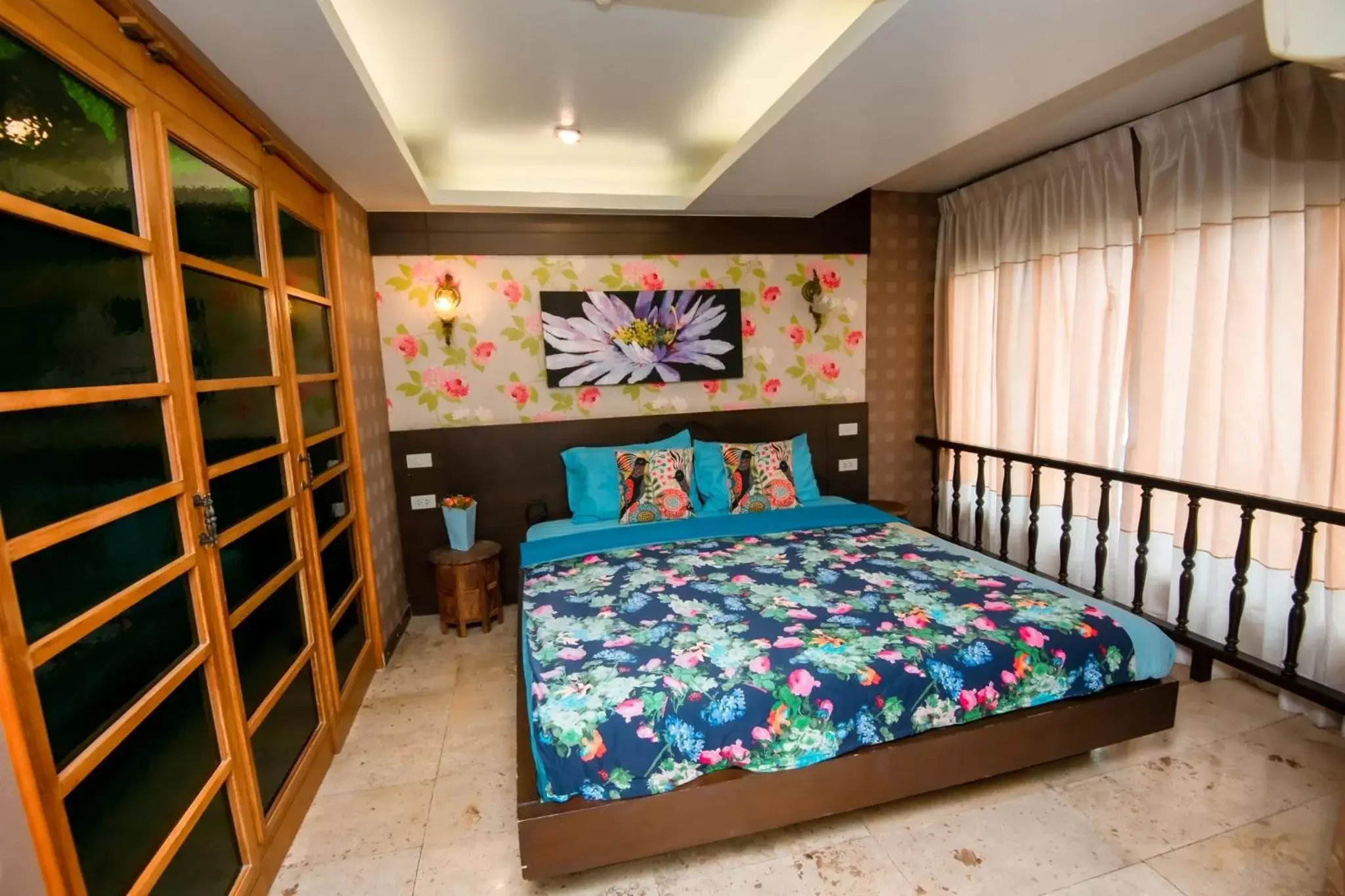 Bed in Sabai Sabai@Sukhumvit Hotel