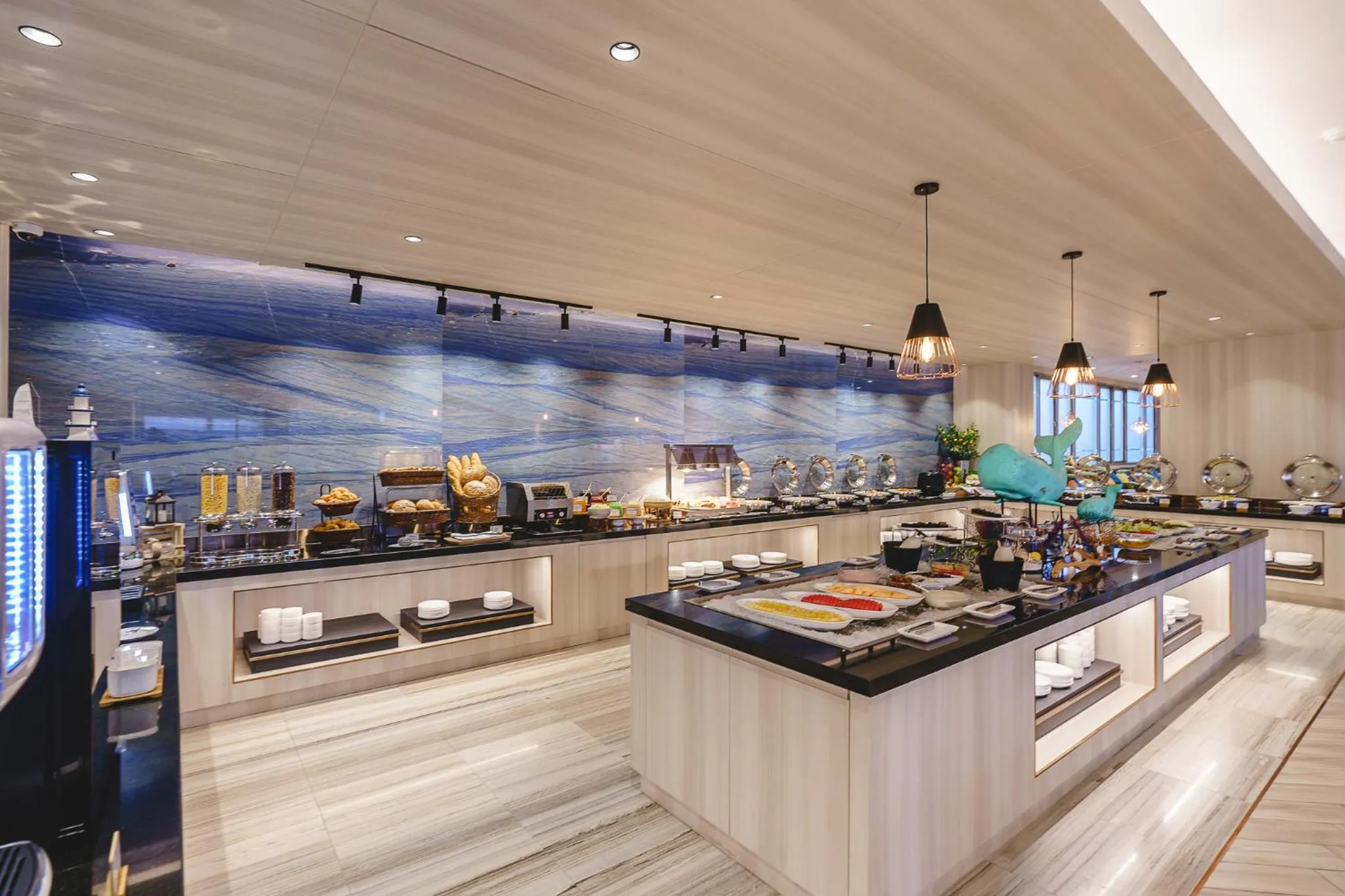 Buffet breakfast in Fifth Pattaya Jomtien By Shiwalai Int