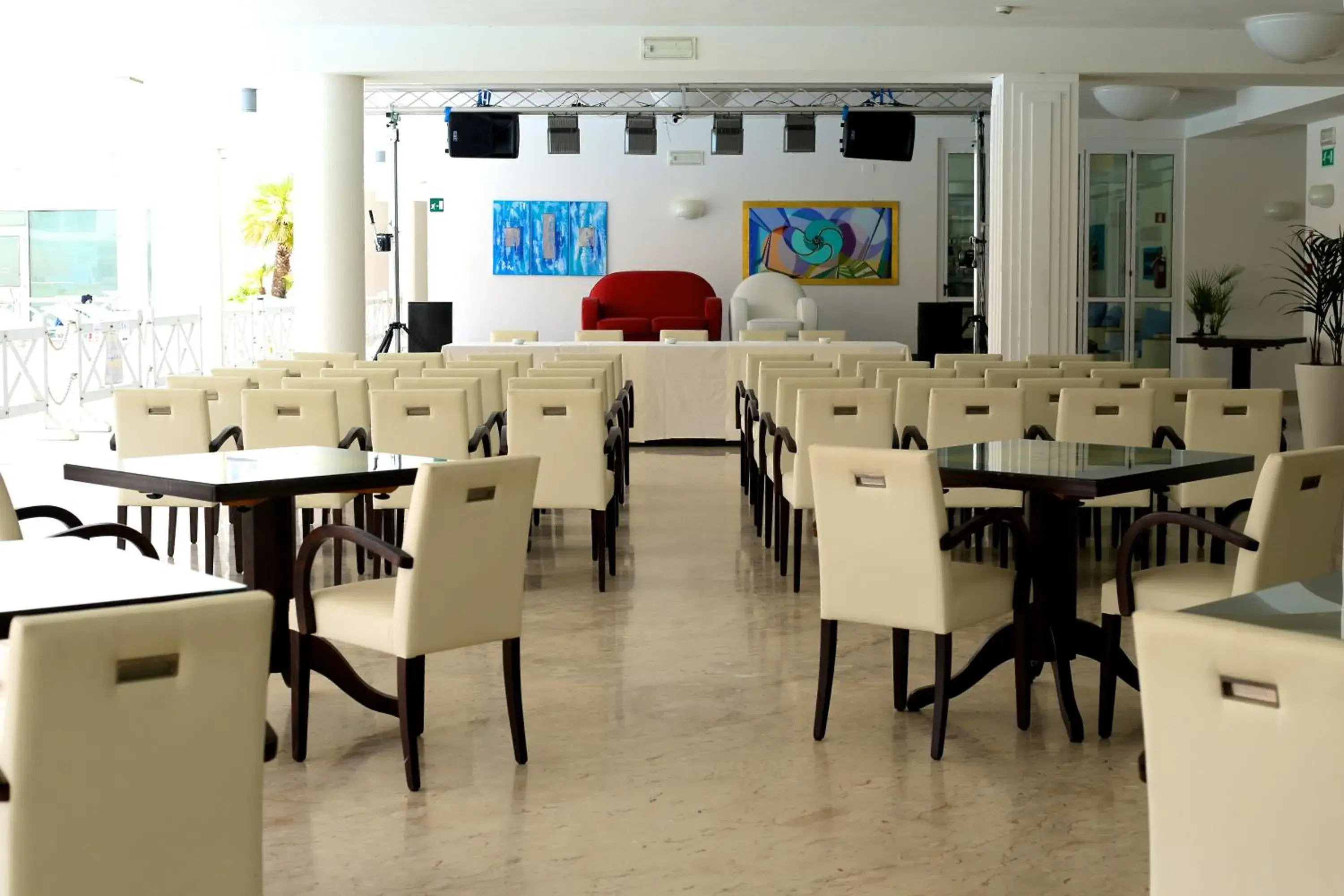 Meeting/conference room, Restaurant/Places to Eat in Hotel Terme Marine Leopoldo Ii