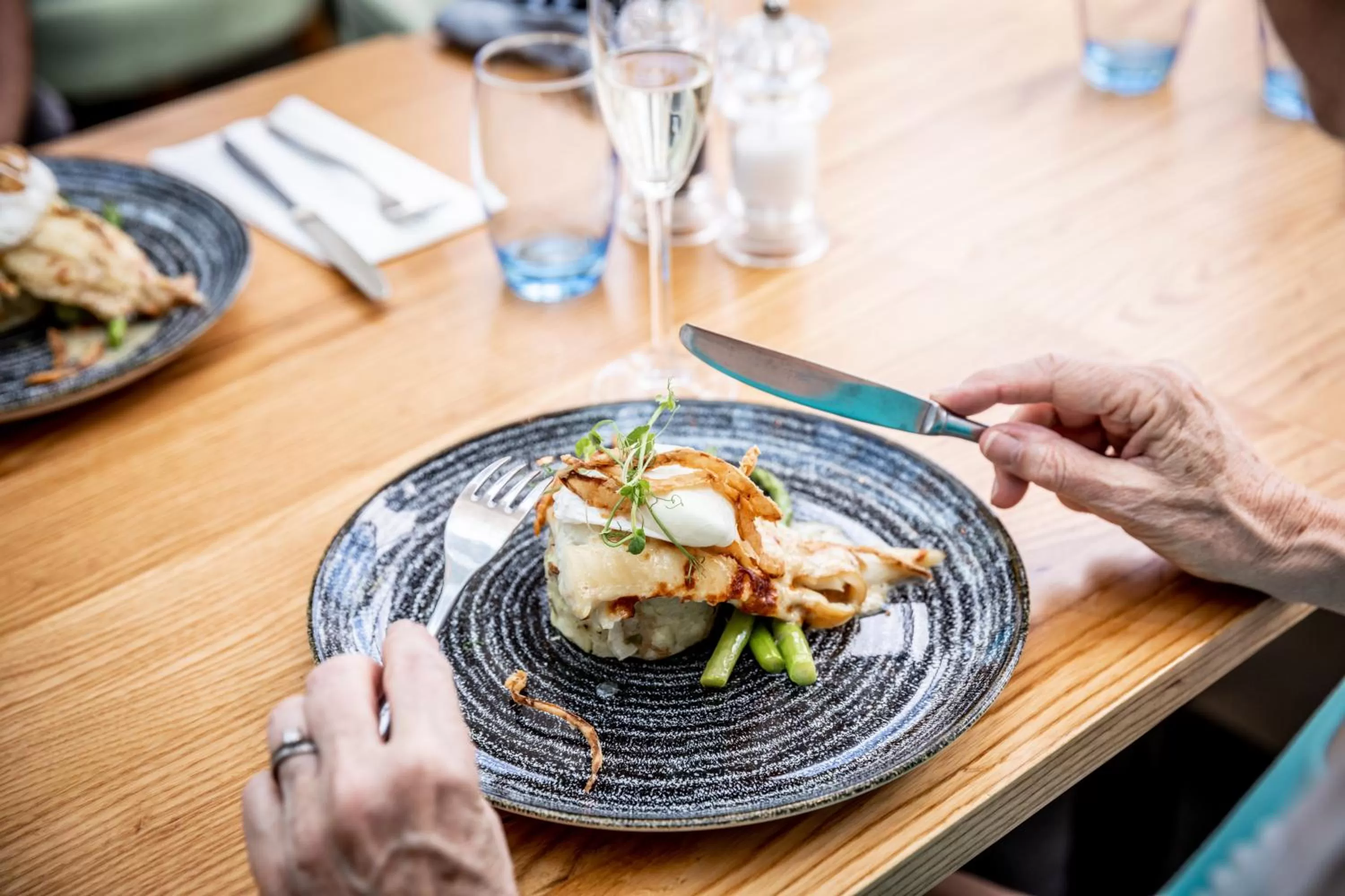 Dinner in The Marine