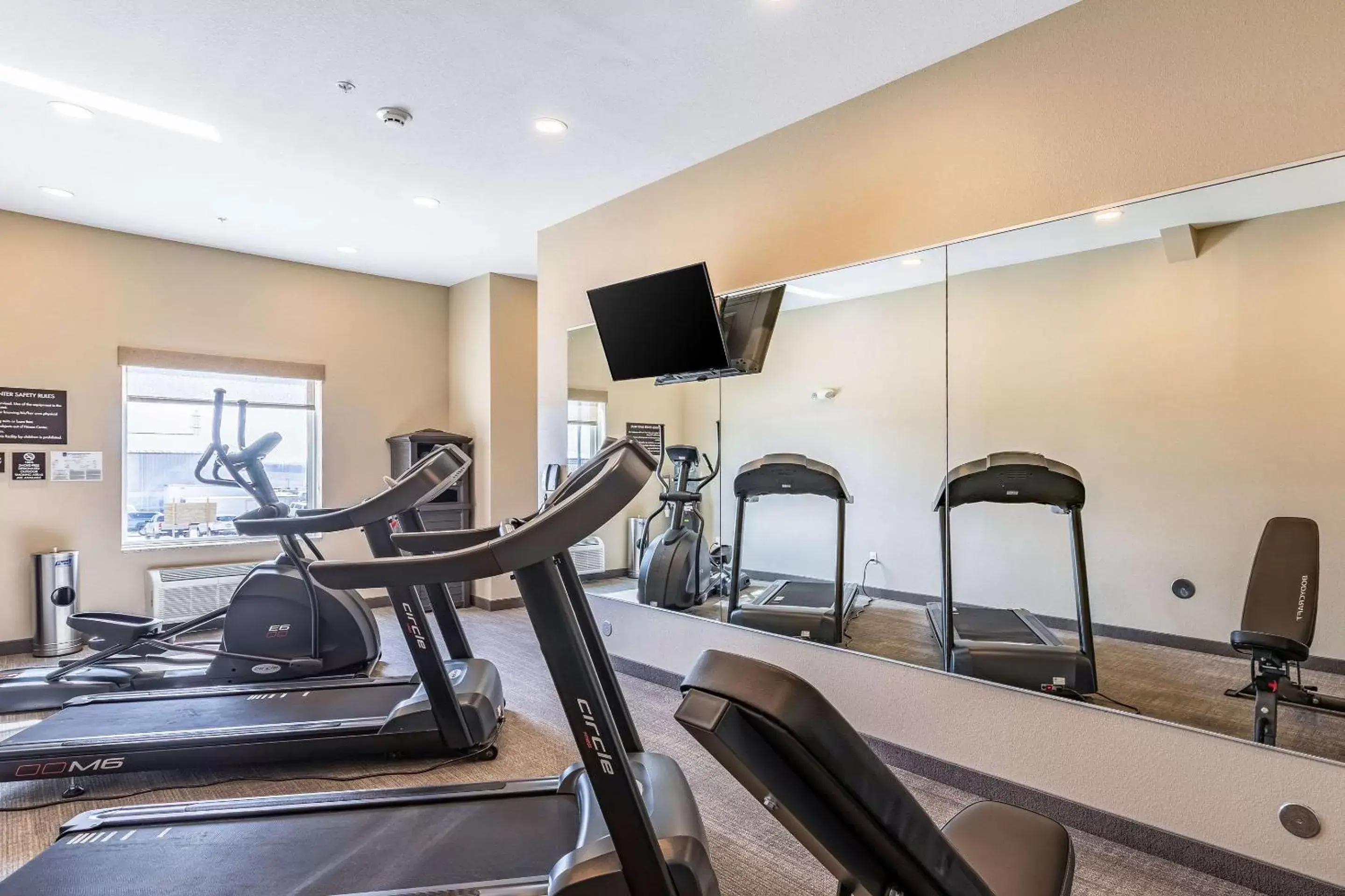 Fitness centre/facilities, Fitness Center/Facilities in Sleep Inn & Suites Mt. Hope near Auction & Event Center
