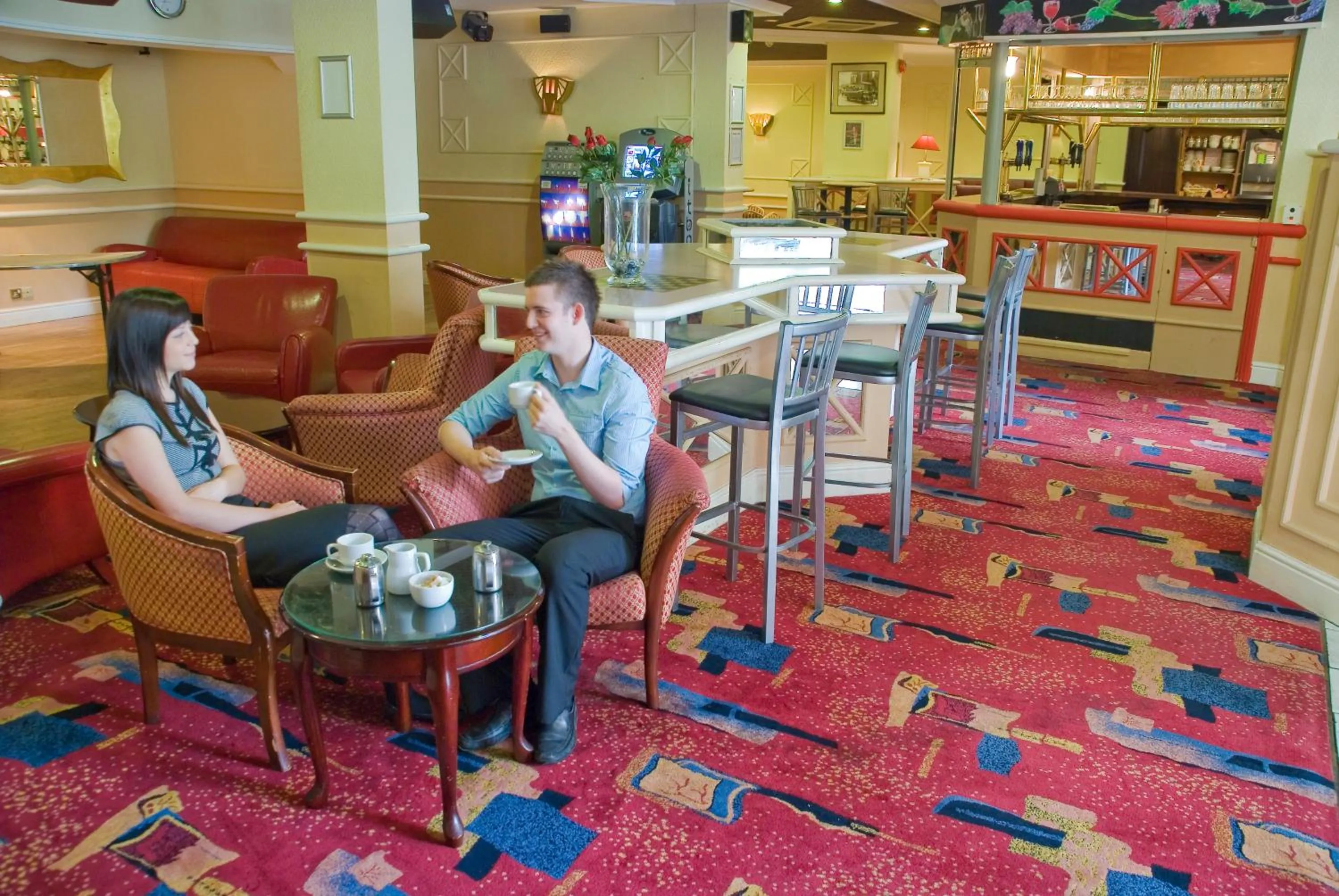 Lounge or bar in Britannia Hotel Coventry