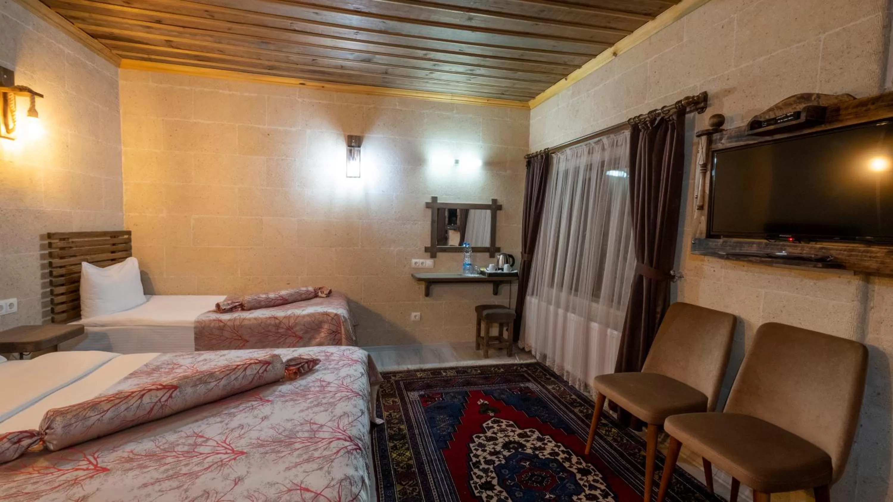 Photo of the whole room, Bed in In Stone House