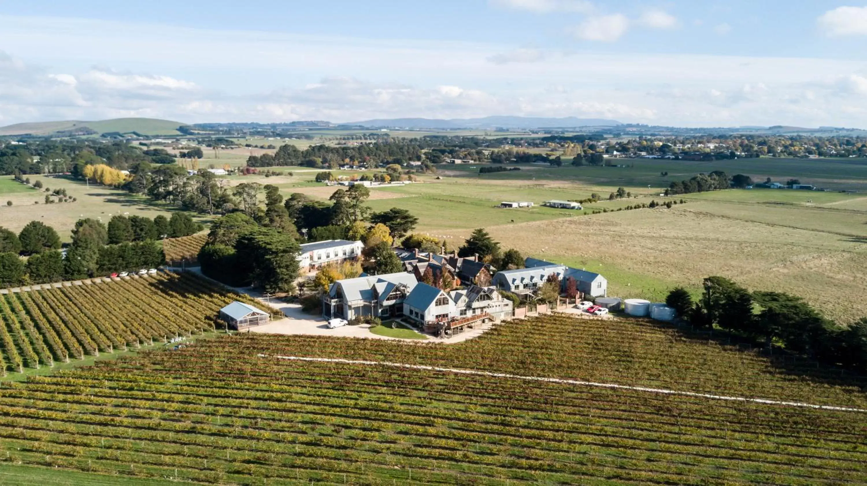 Day, Bird's-eye View in Cleveland Winery