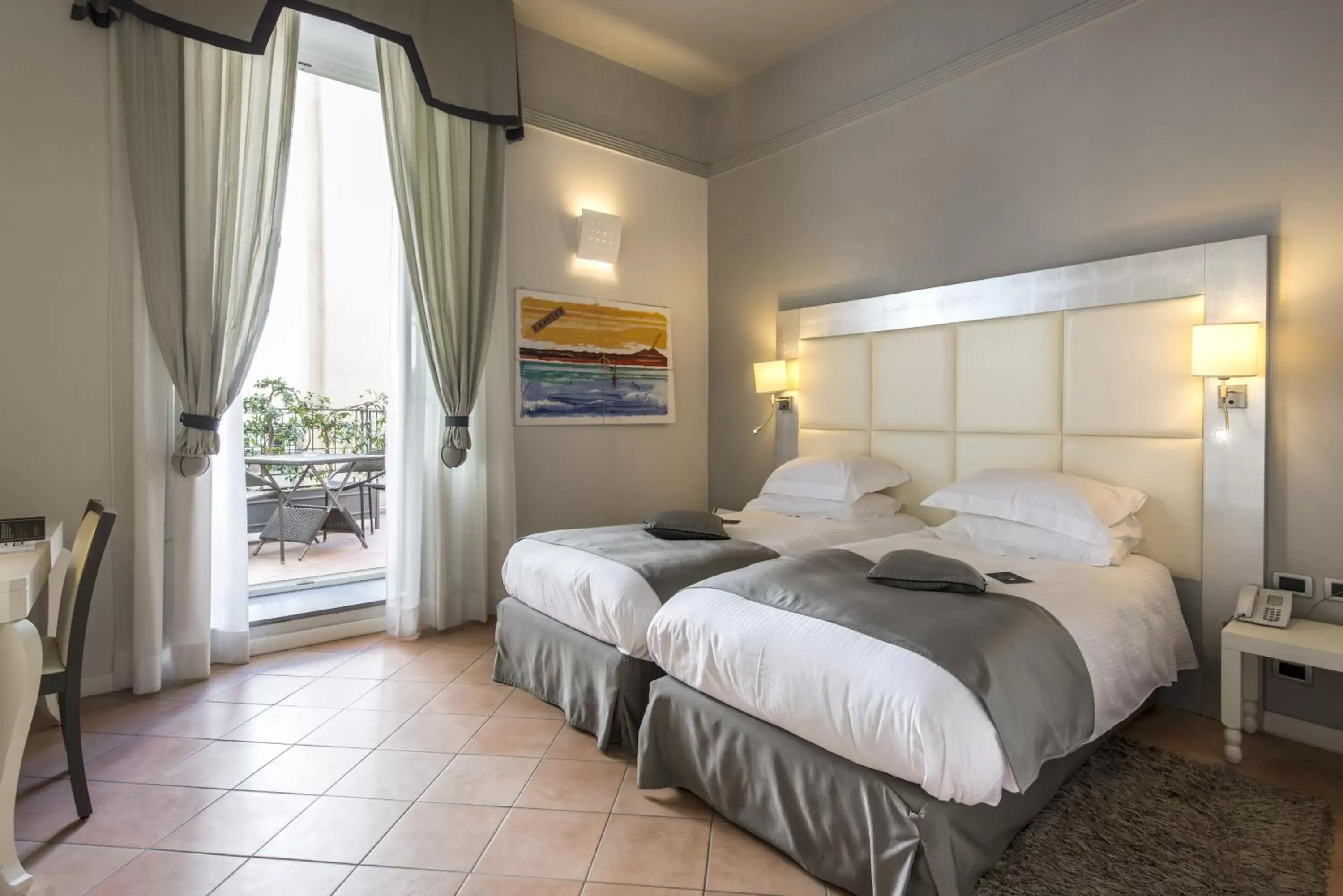 Bed in MGallery Palazzo Caracciolo Napoli - Hotel Collection