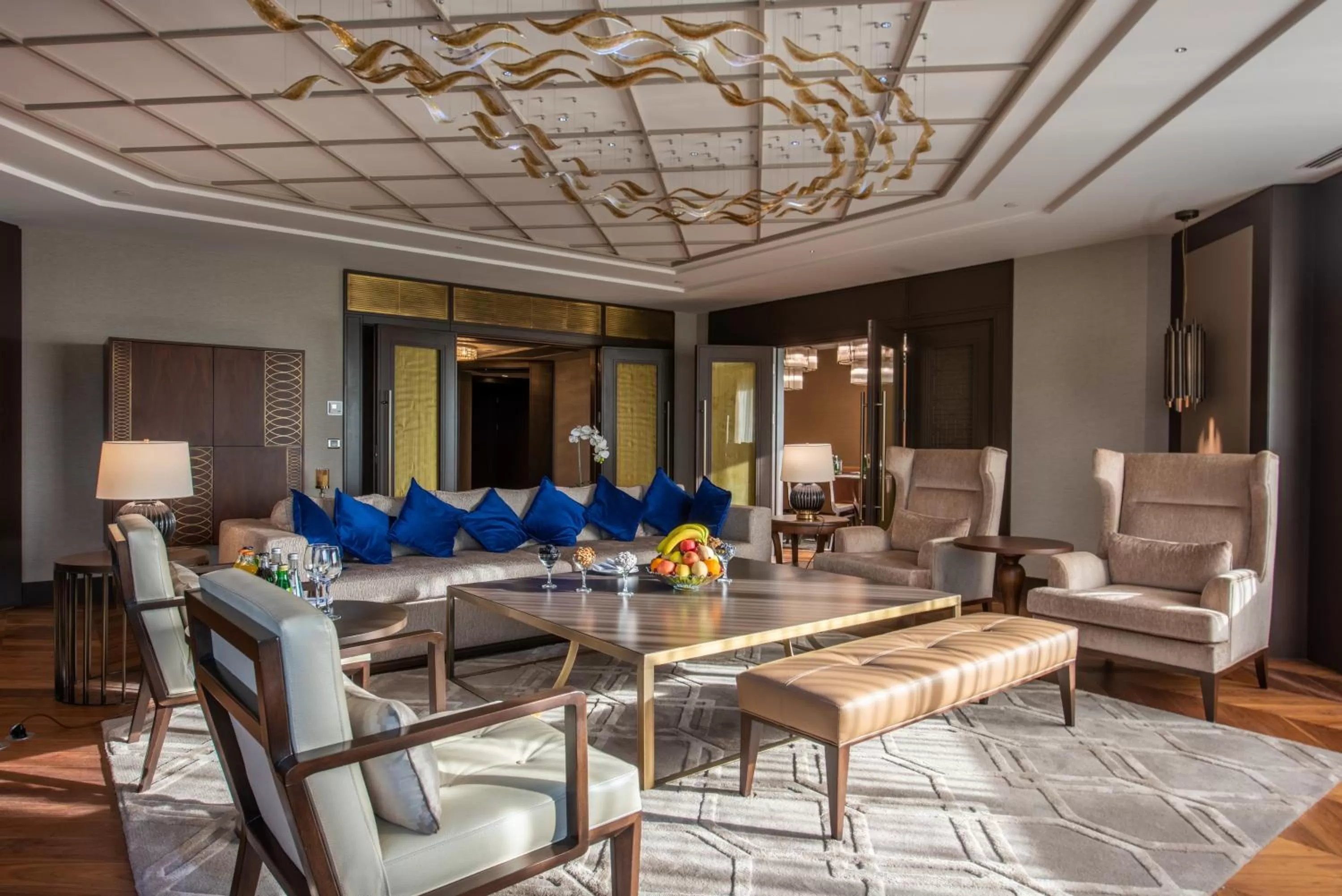 Seating area in AZIMUT Grand Hotel Tashkent