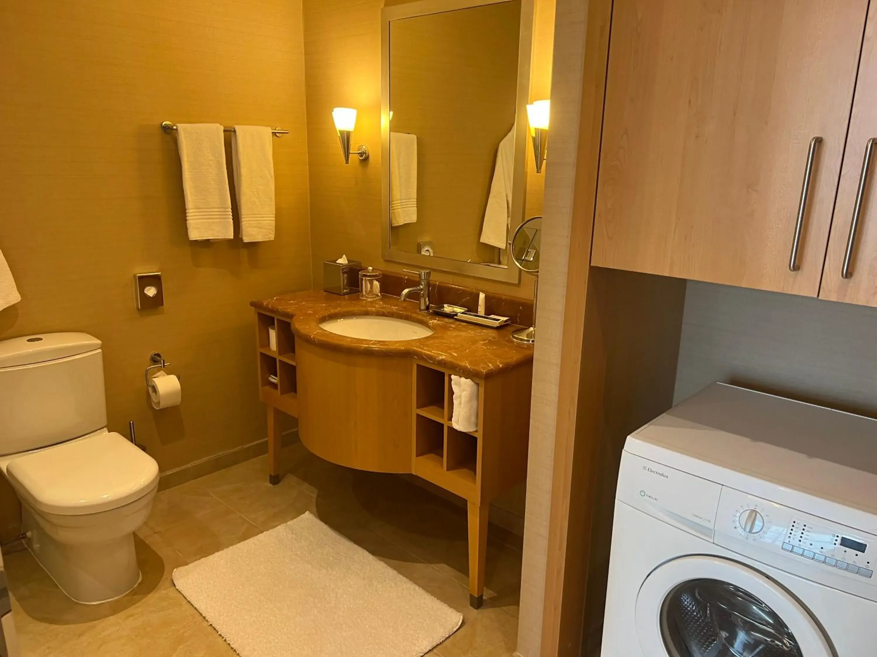 Toilet, Bathroom in Marriott Executive Apartments Atyrau